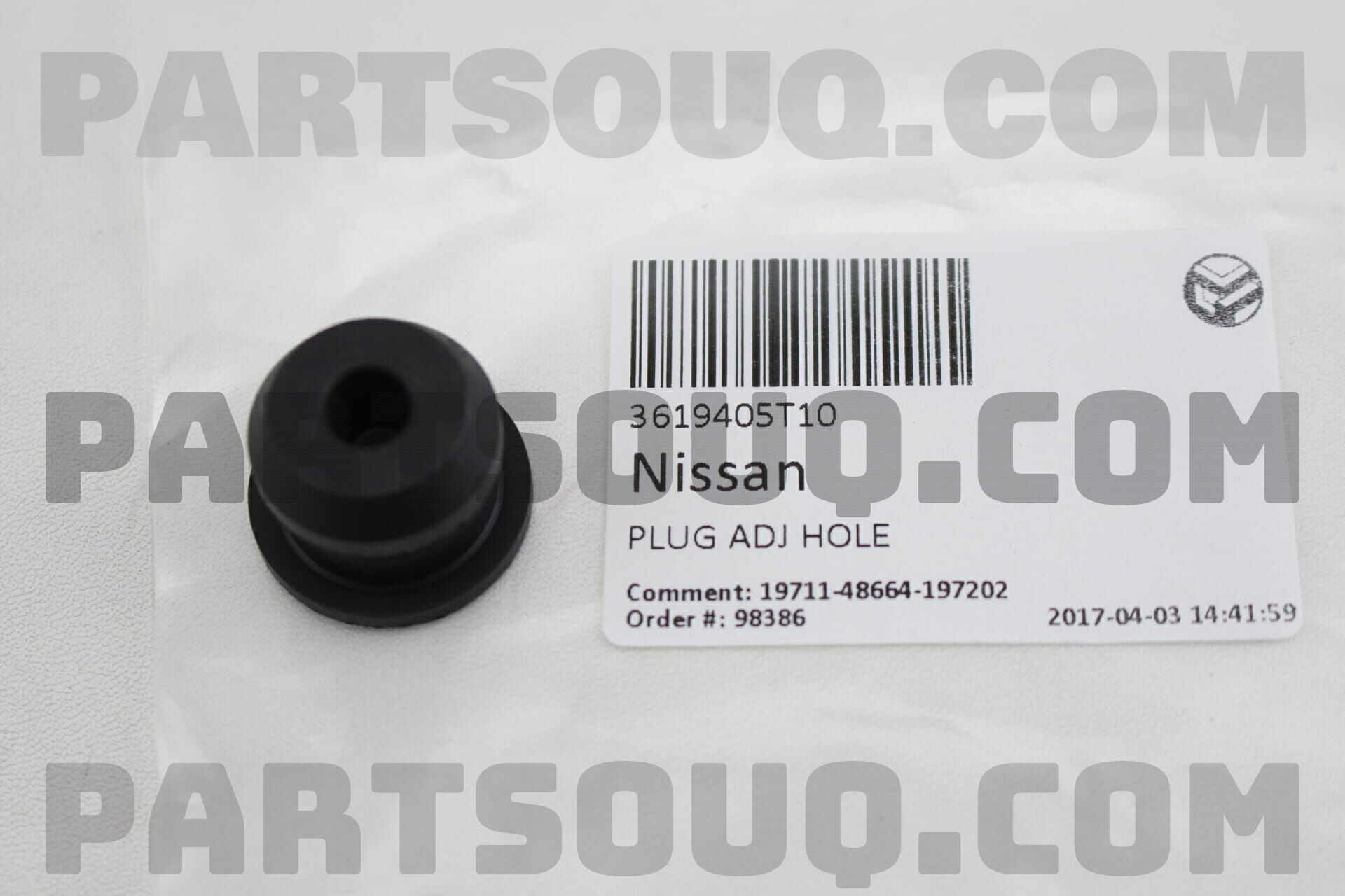 3619405T10 PLUG-ADJUST HOLE
