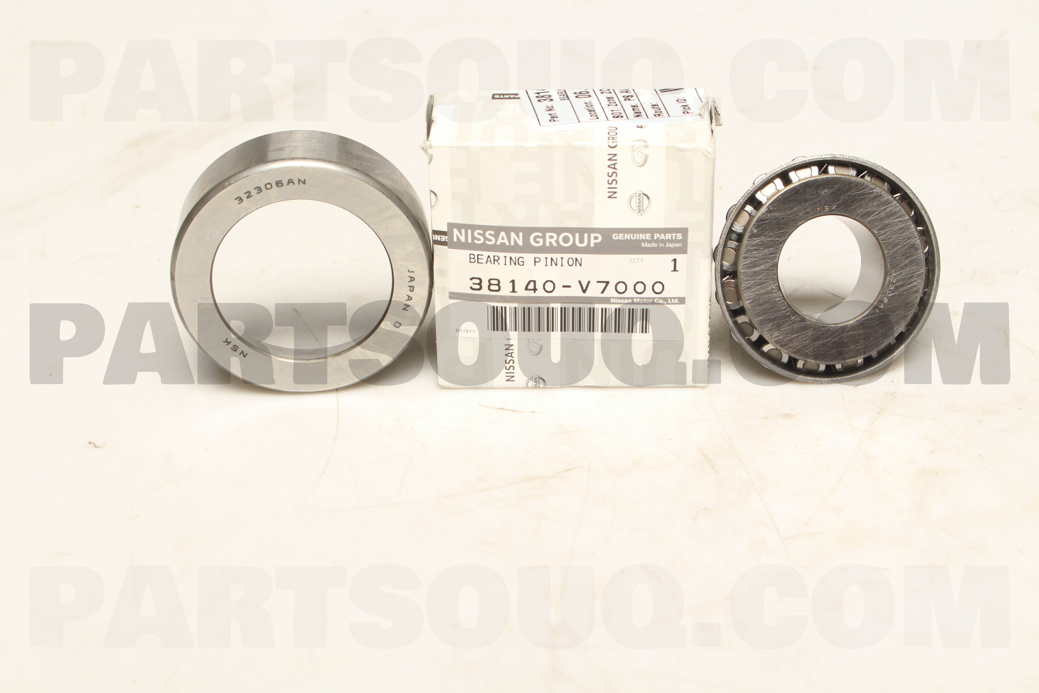 38140V7000 Genuine Nissan BEARING-DRIVE PINION,FRONT 38140-V7000 38140V7000 Genuine Nissan BEARING-DRIVE PINION,FRONT 38140-V7000