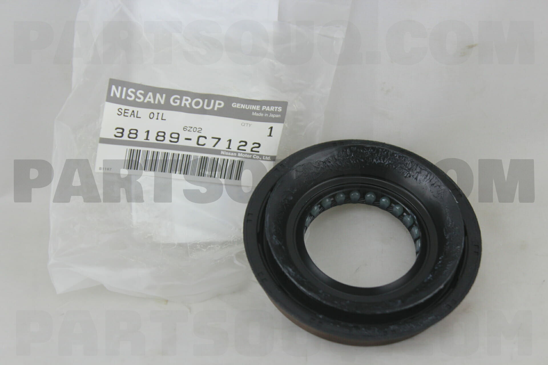 SEAL-OIL,DRIVE PINION 38189C7122 | Nissan Parts | PartSouq