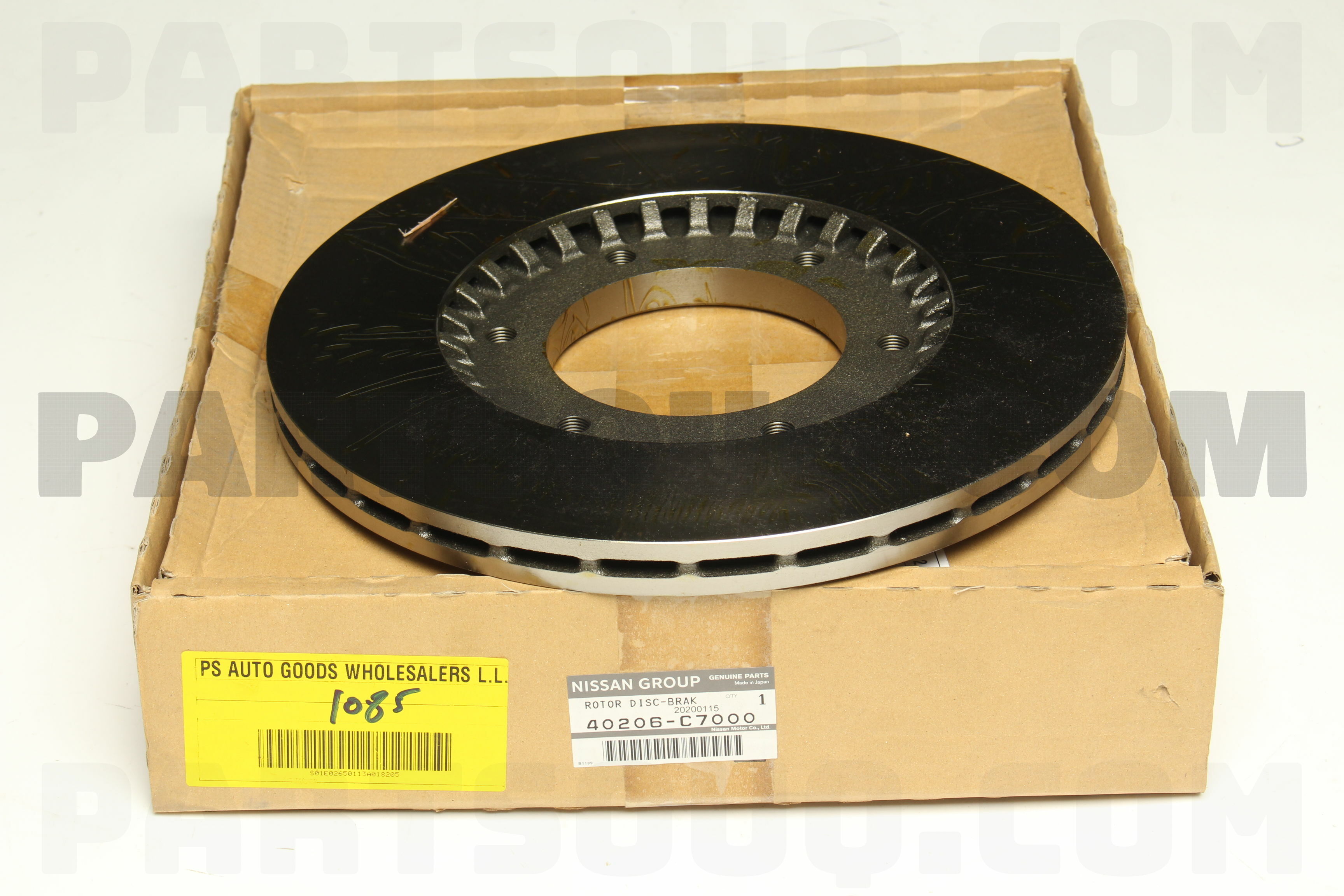 ROTOR-DISC BRAKE,FRONT 40206C7000 | Nissan Parts | PartSouq