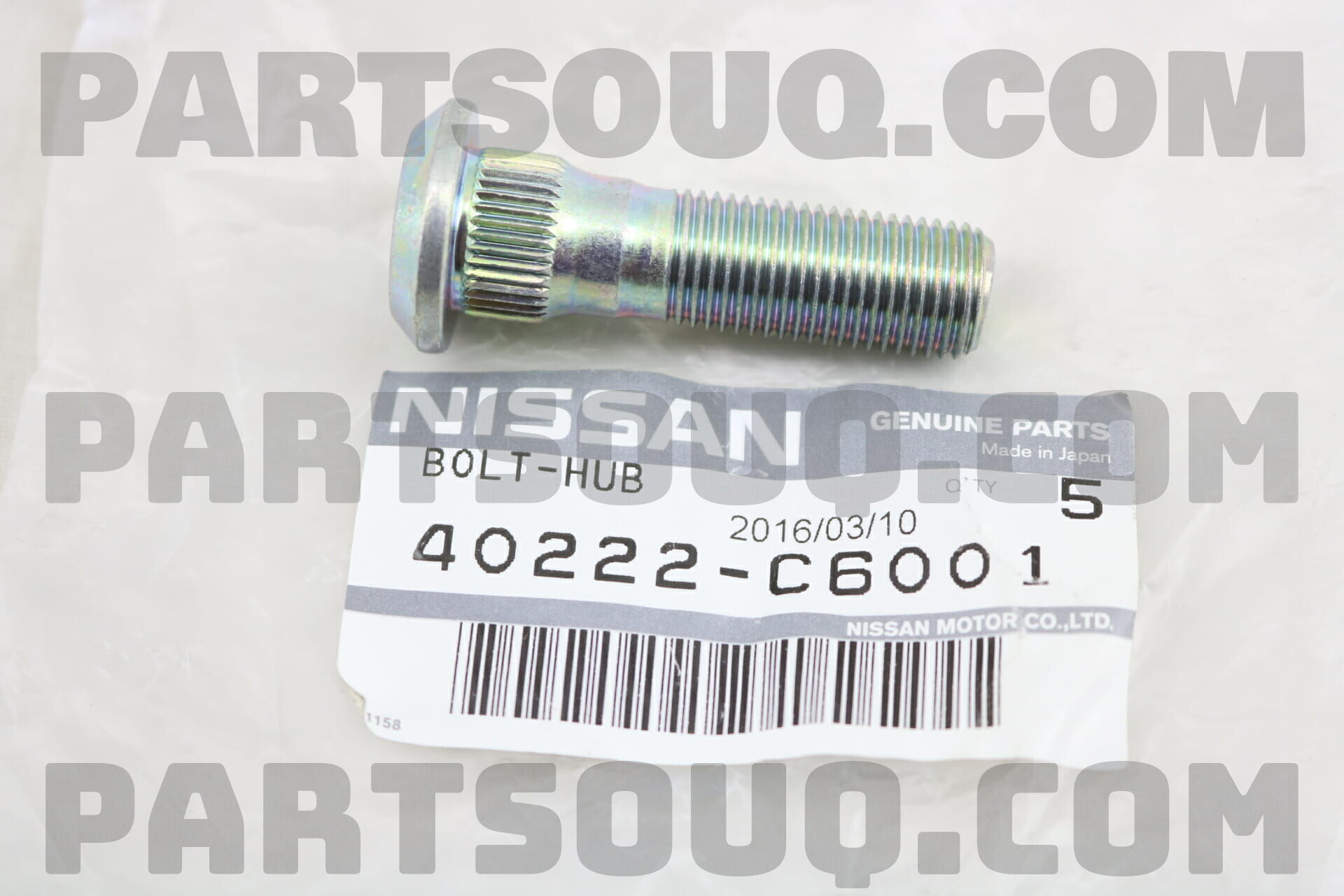 40222C6001 BOLT-HUB
