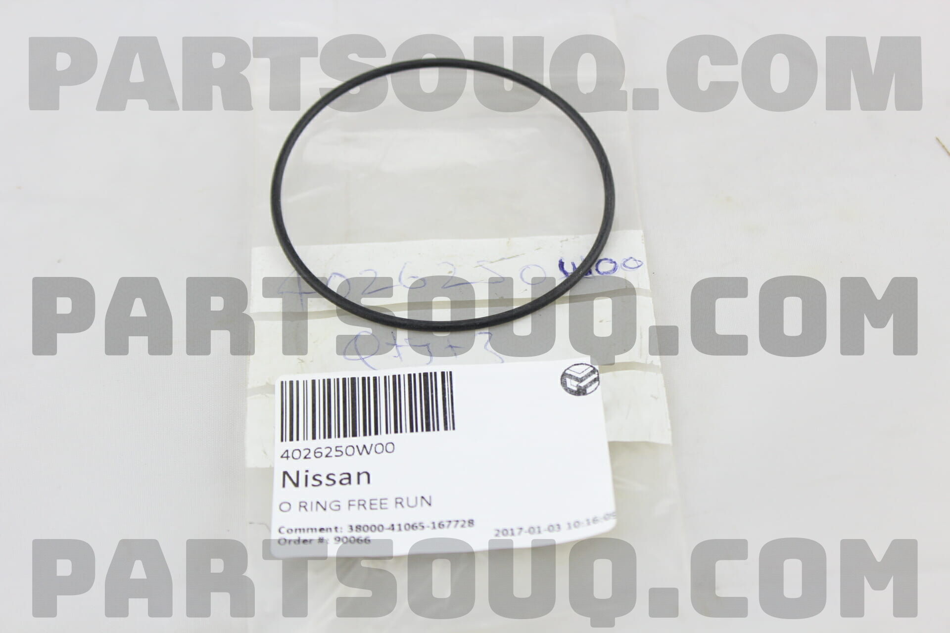 4026250W00 SEAL-O RING,FREE RUNNING HUB