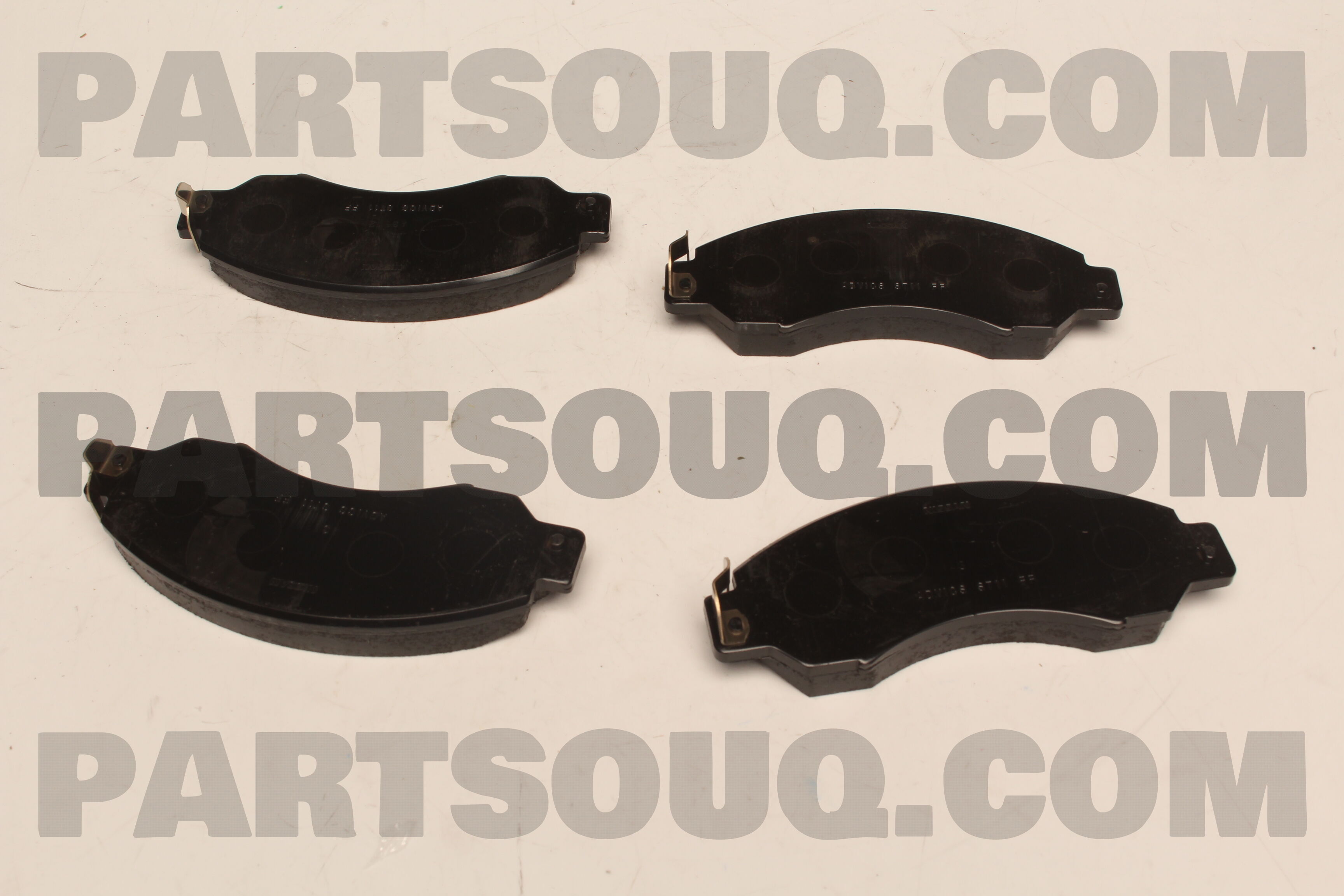 BRAKE PAD FRONT NI TIIDA 2007- Hi-Q SP2084 | Hi-Q Parts