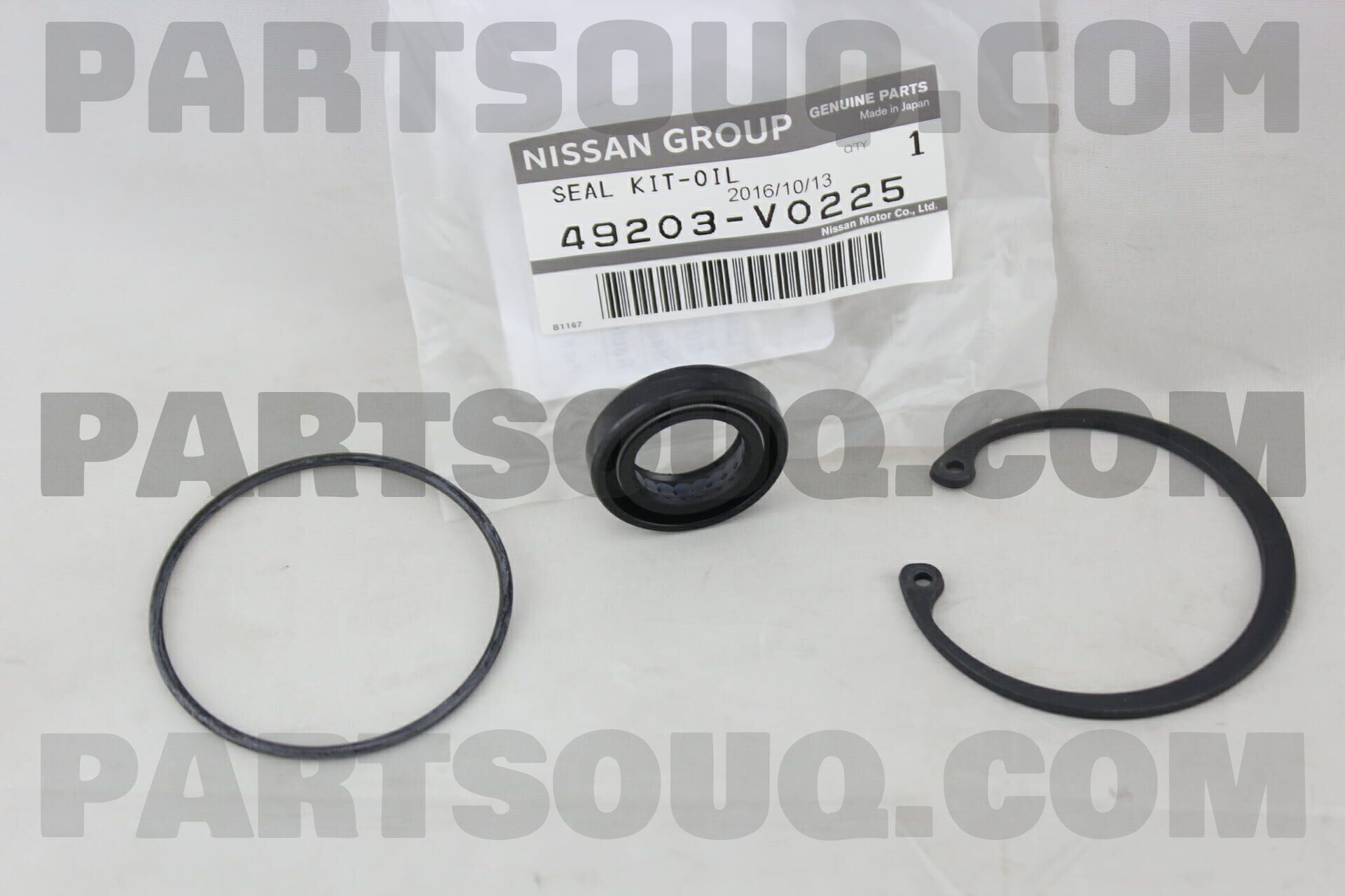 49203V0225 SEAL KIT-OIL,WORM GEAR
