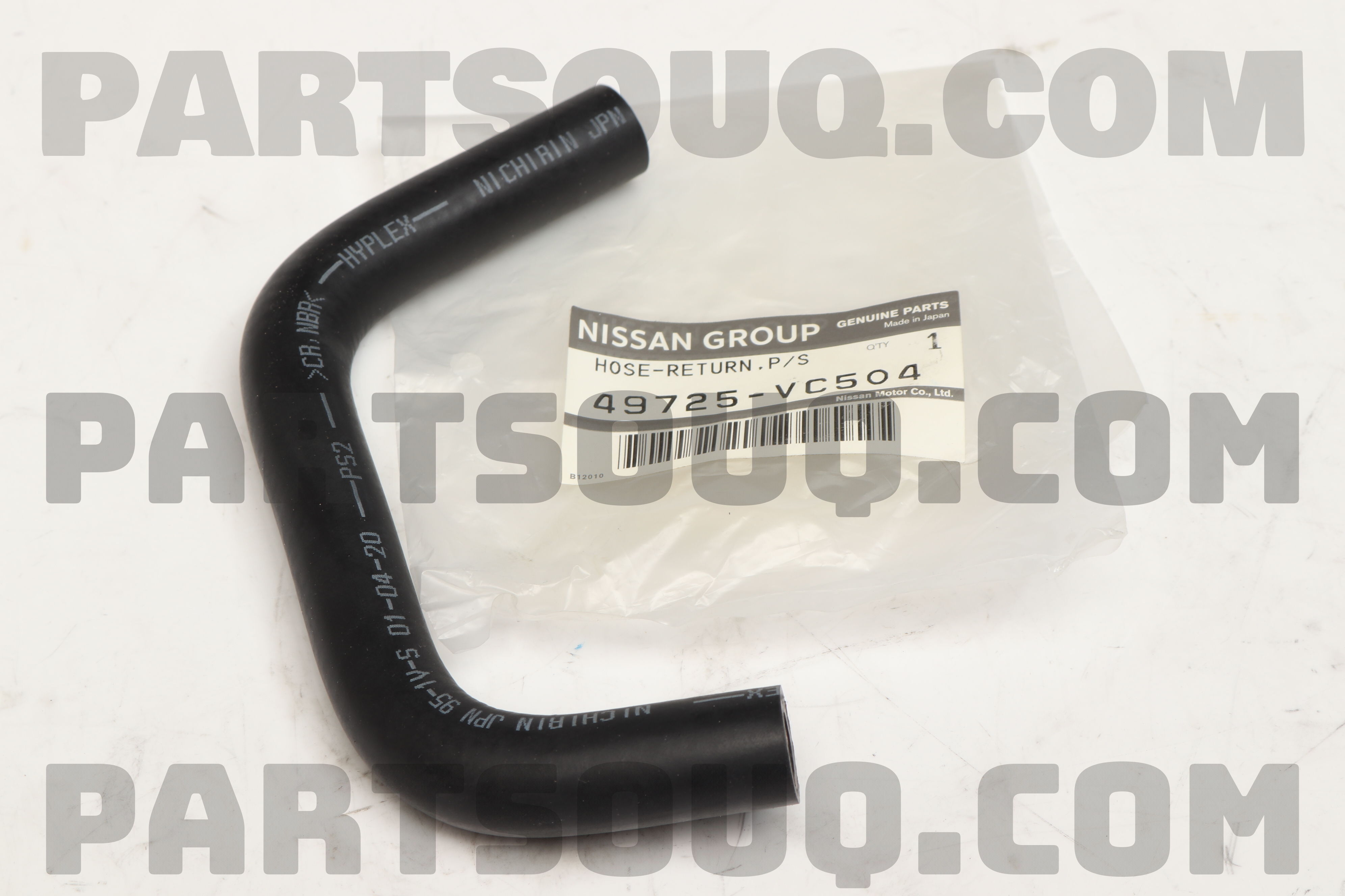 HOSE-RETURN,POWER STEERING 49725VC504 | Nissan Parts | PartSouq