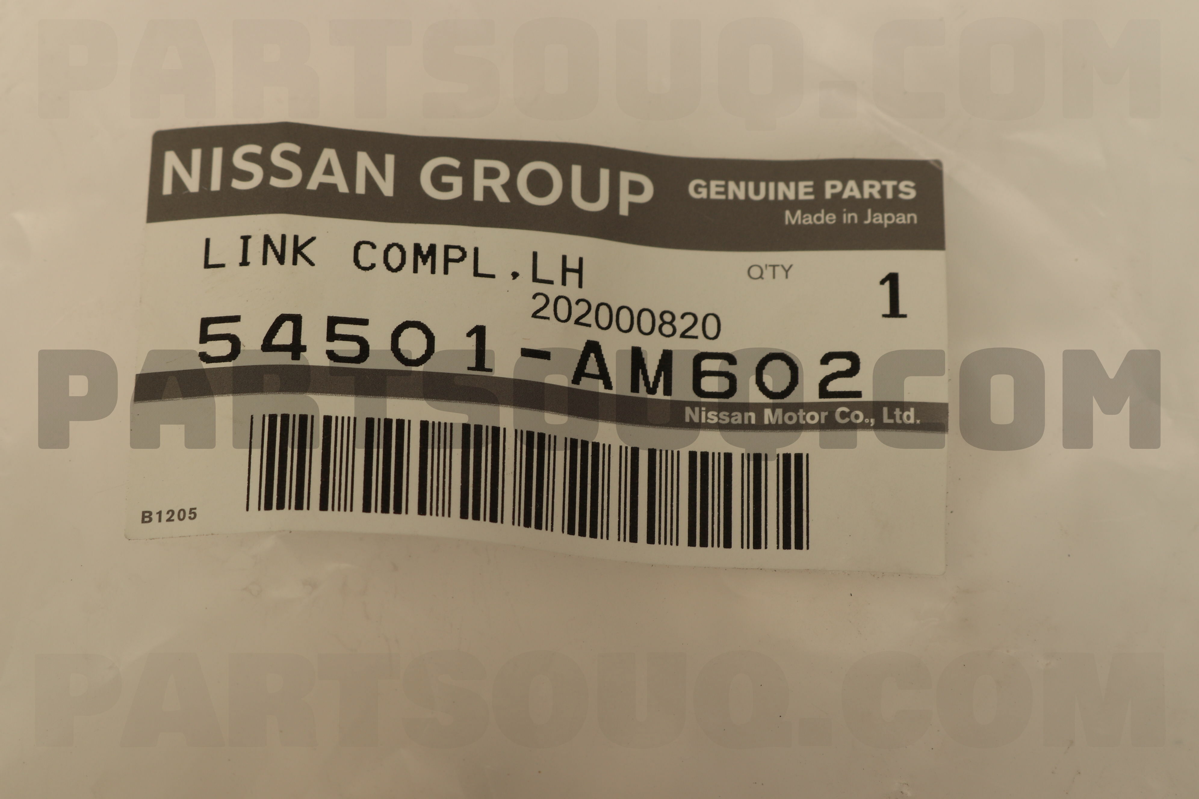 LINK COMPL,LH 54501AM602 | Nissan Parts | PartSouq