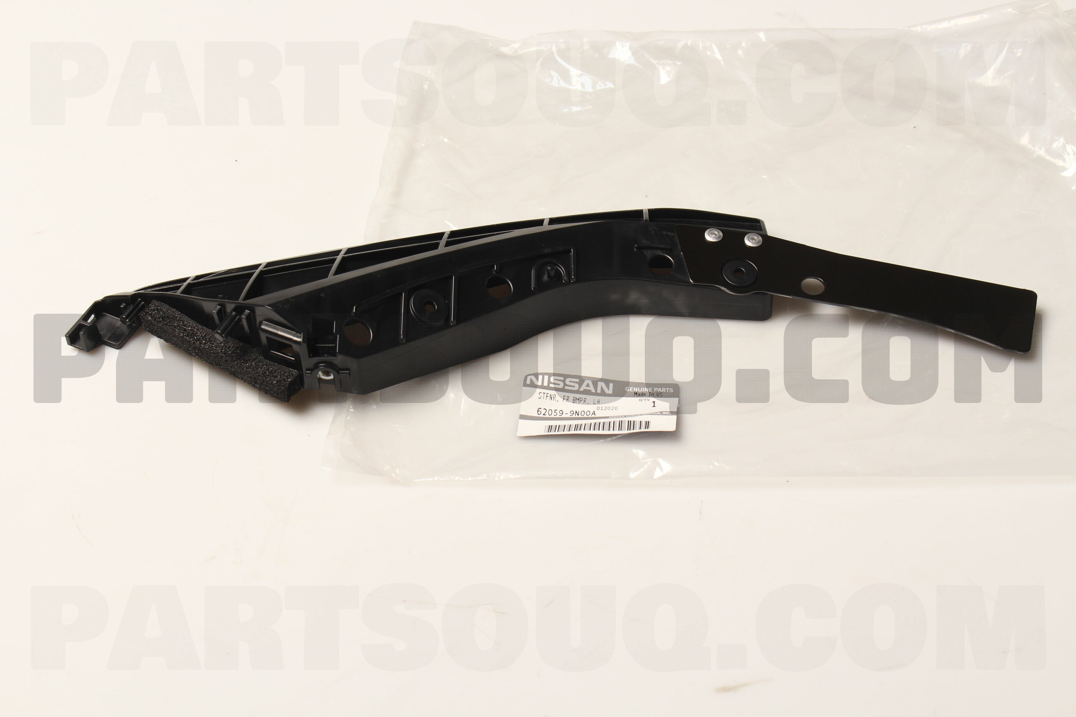 Genuine Nissan Parts 62024-09G00 Passenger Side Front Bumper Extension Outer Genuine Nissan Parts 62024-09G00 Passenger Side Front Bumper Extension Outer