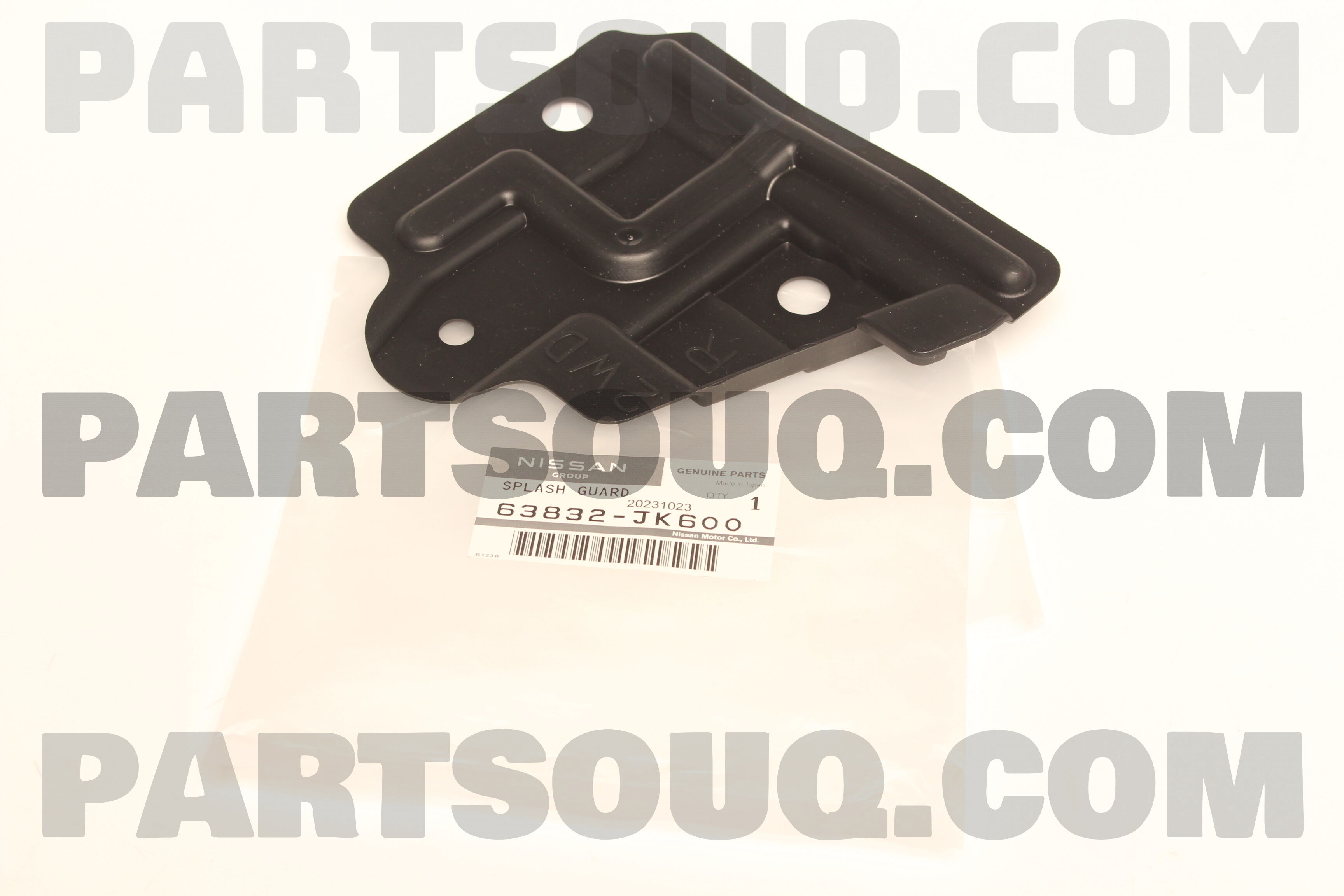 SPLASH GUARD-FRONT FENDER,RH 63832JK600 | Nissan Parts | PartSouq