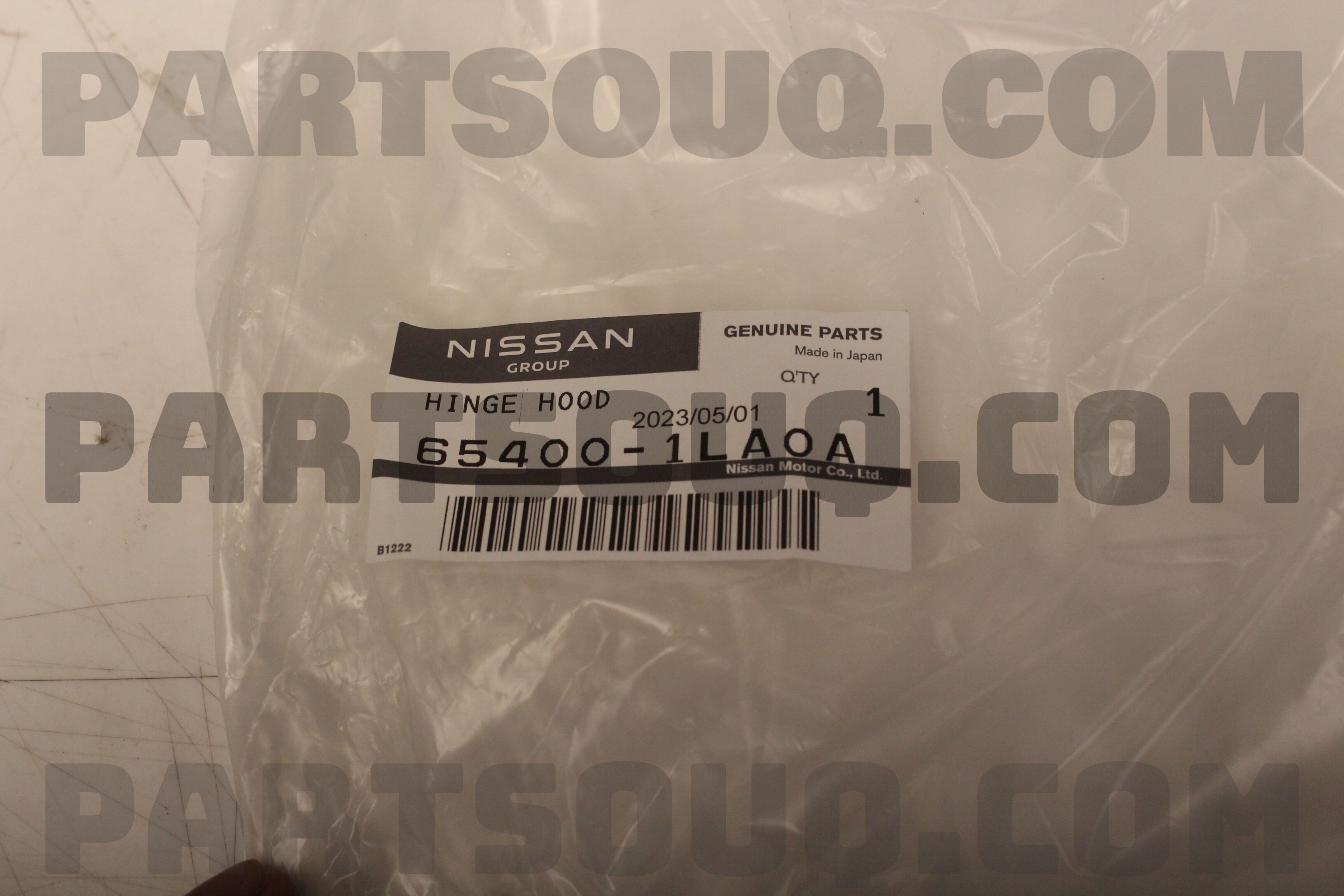 HINGE ASSY-HOOD,RH 654001LA0A | Nissan Parts | PartSouq