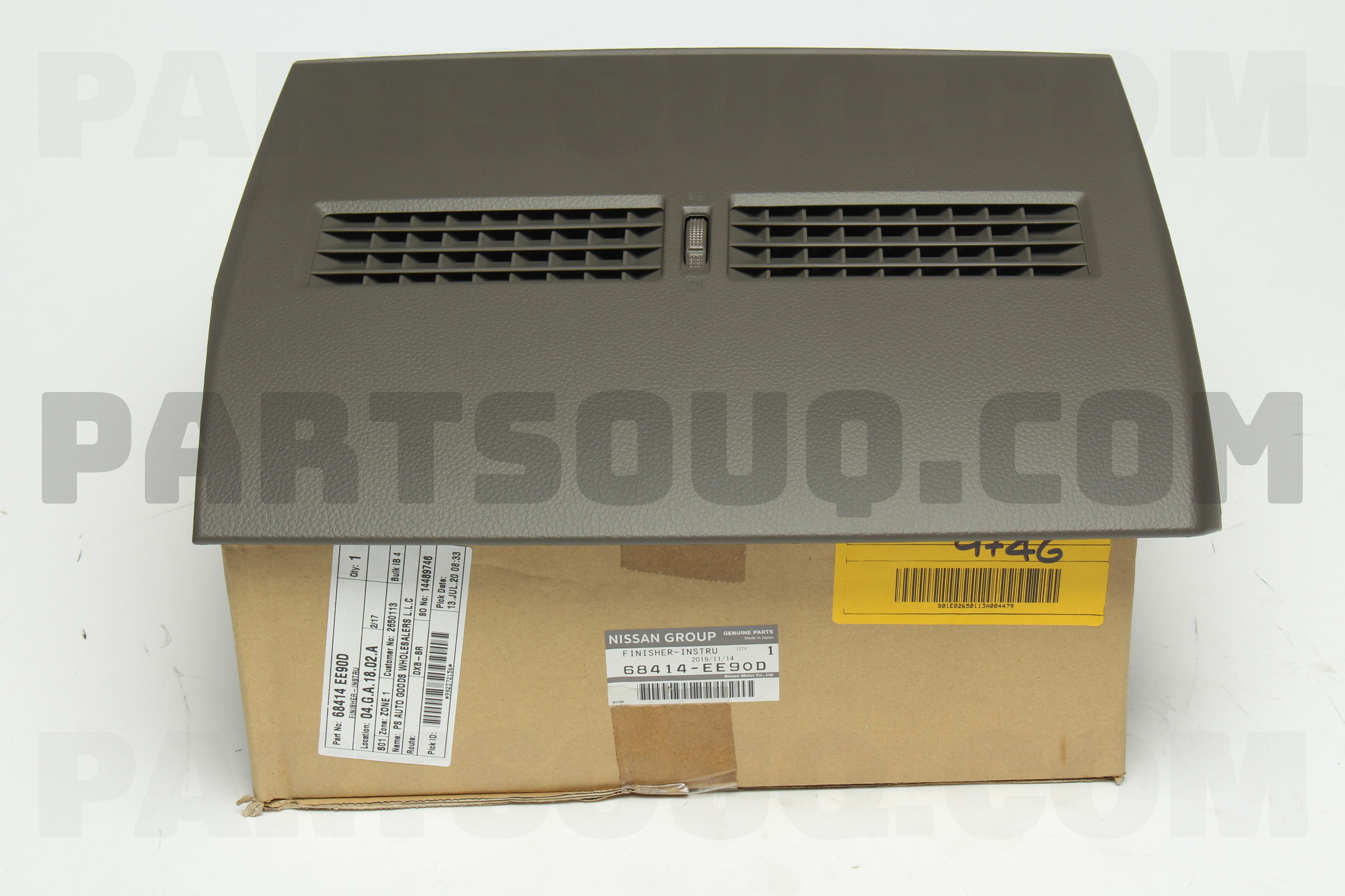 FINISHER-INSTRUMENT 68414EE90B | Nissan Parts | PartSouq