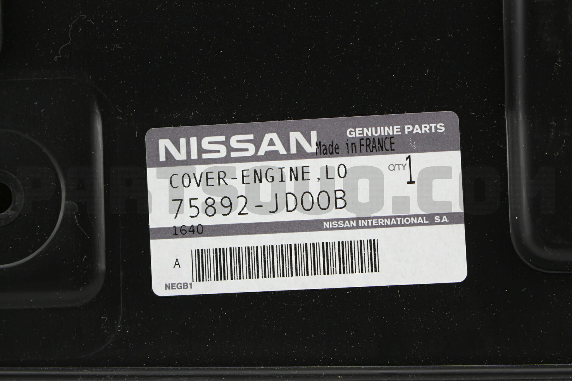 COVER-ENGINE UNDER 75892JD00B | Nissan Parts | PartSouq