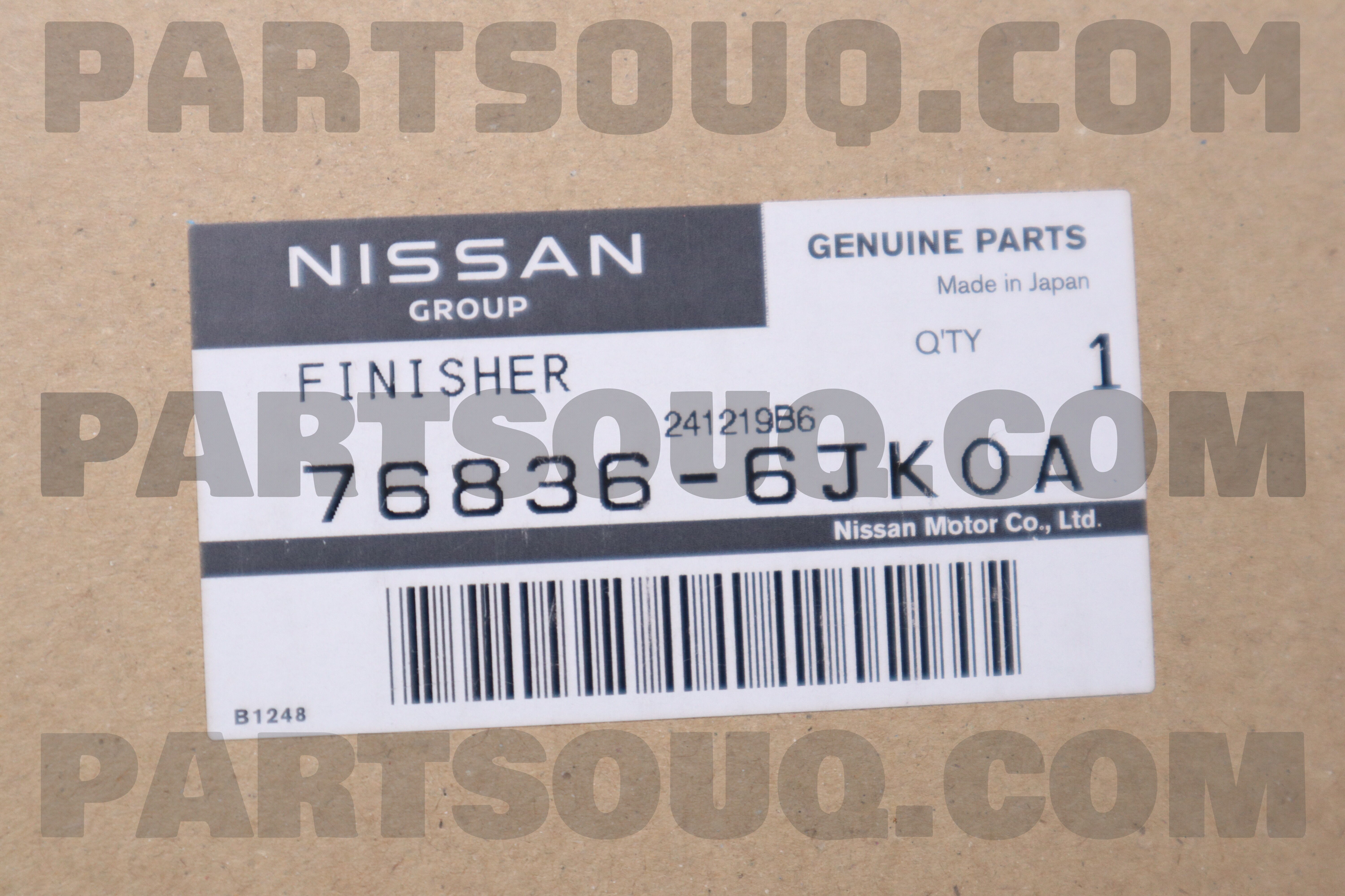 FINISHER 768366JK0A | Nissan Parts | PartSouq FINISHER 768366JK0A | Nissan Parts | PartSouq