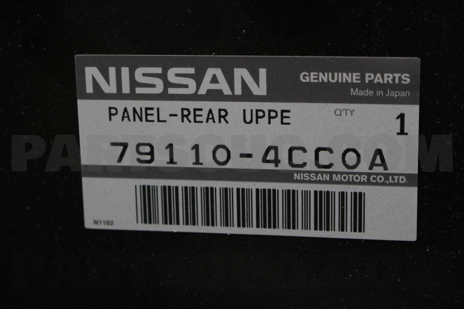 Topran ressort hayon Valise cale double face Nissan 3123691