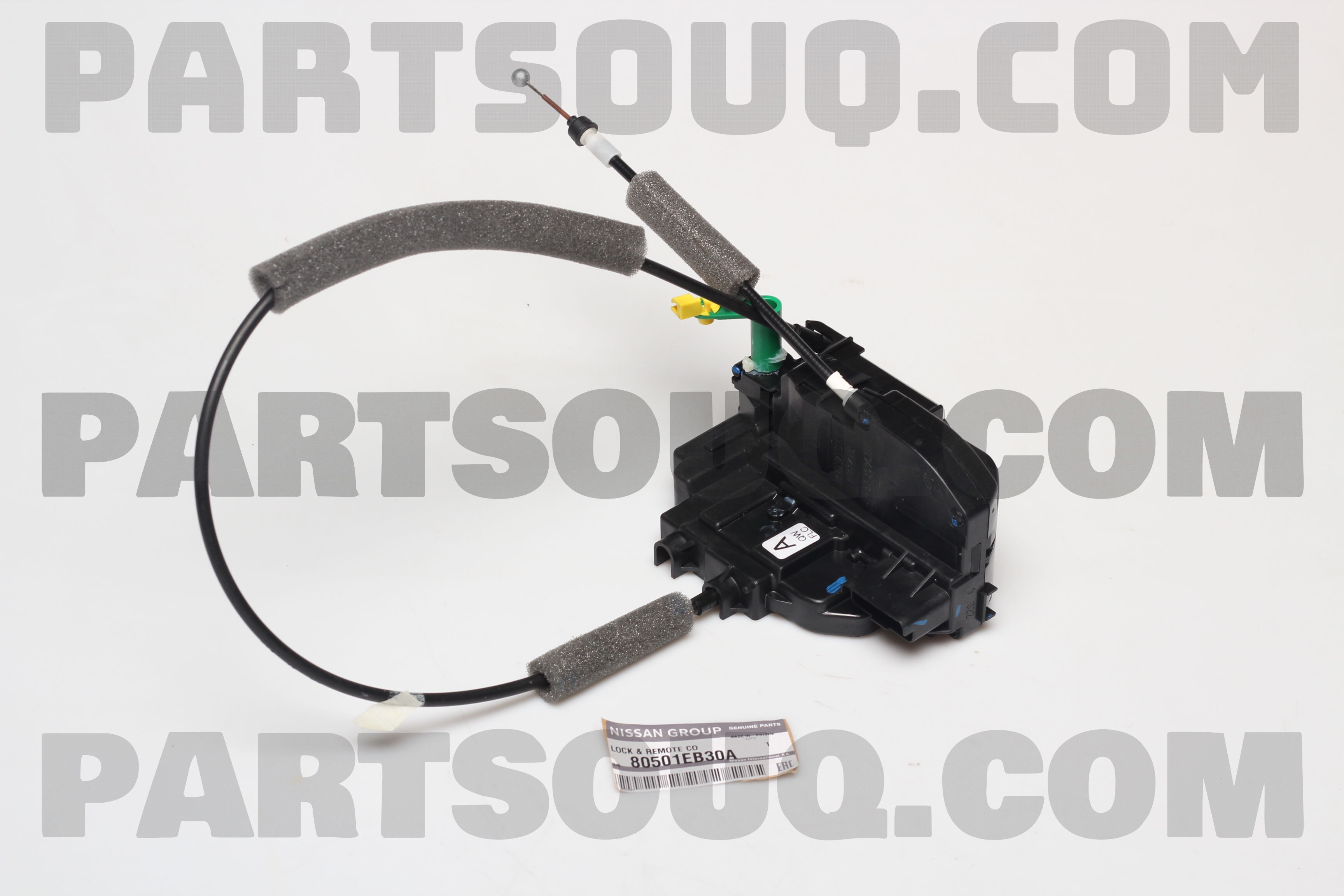 LOCK & REMOTE CONTROL ASSY-FRONT DOOR,LH 80501EB30A | Nissan Parts ...