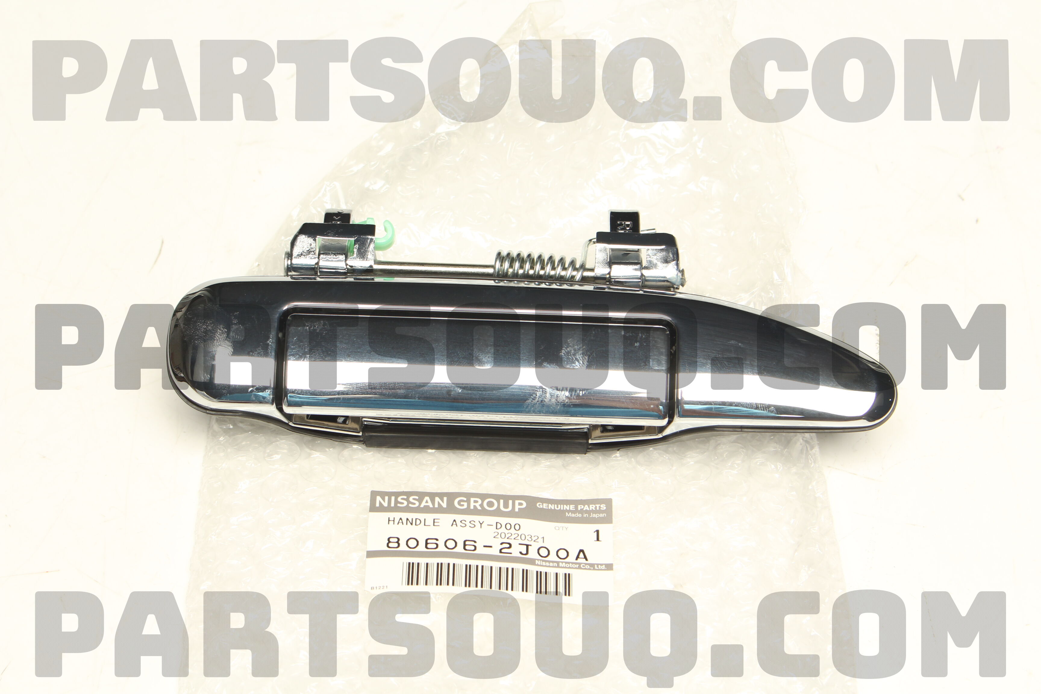 HANDLE ASSY-FRONT DOOR OUTSIDE,RH 80606VB000 | Nissan Parts | PartSouq