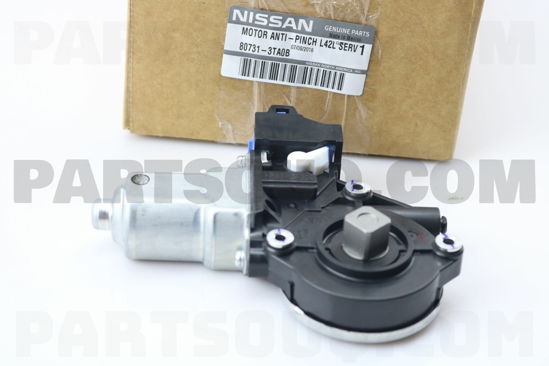 Nissan 80731-3TA0B Power Window Motor 
