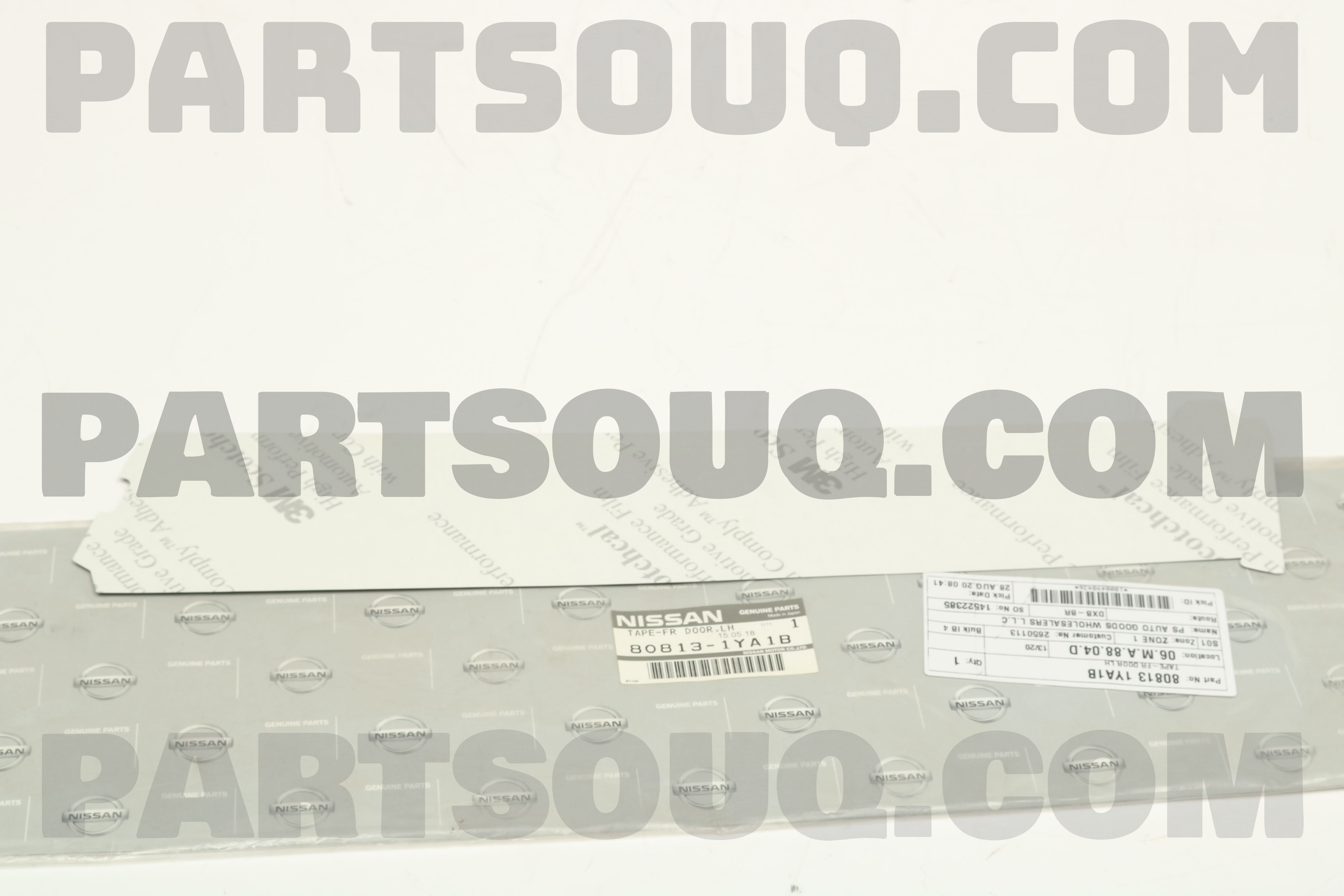 TAPE-FRONT DOOR OUTSIDE,LH 80813JD000 | Nissan Repuestos | PartSouq