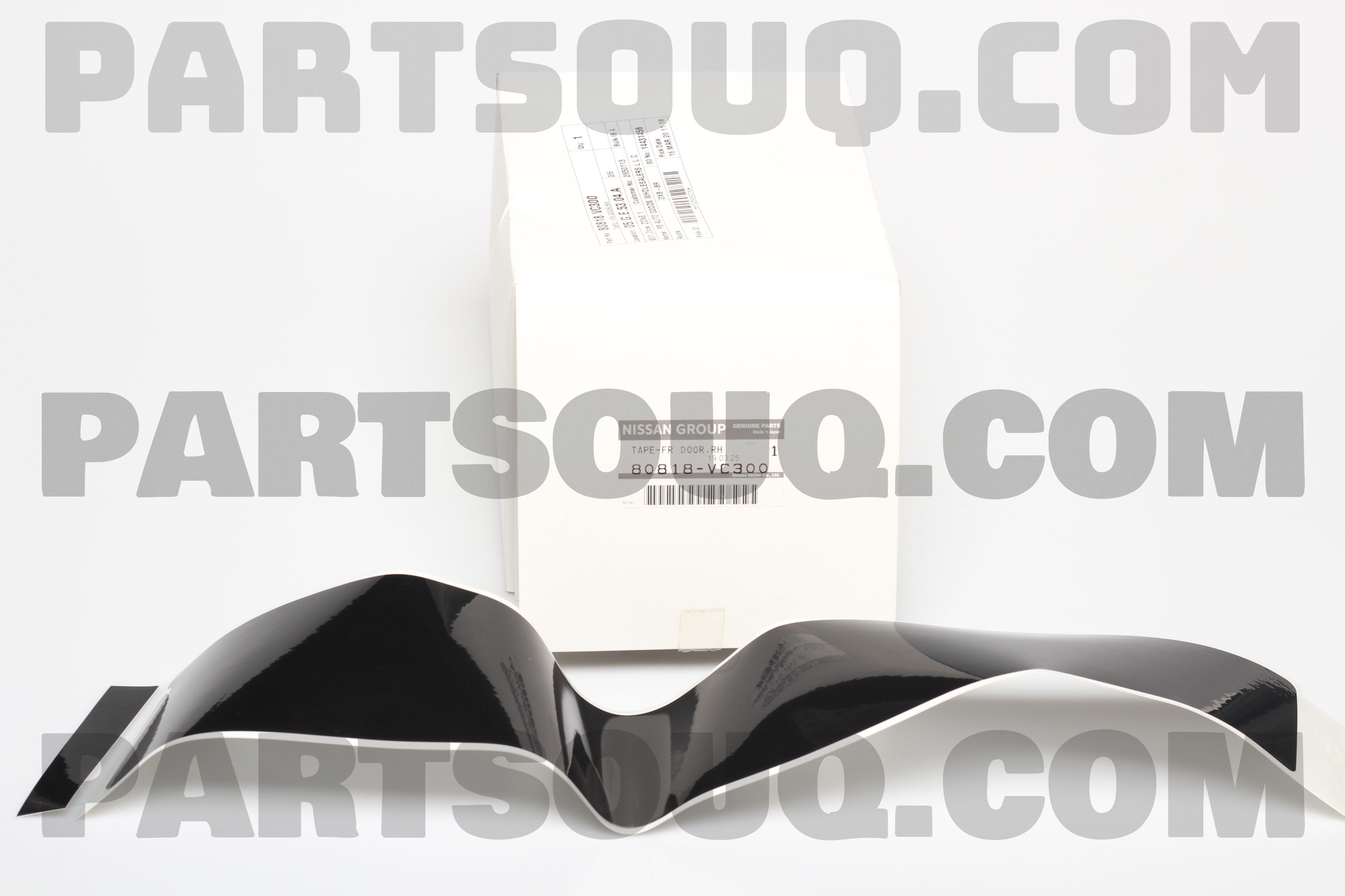 TAPE-FRONT DOOR SASH REAR,RH 80818VC300 | Nissan Parts | PartSouq