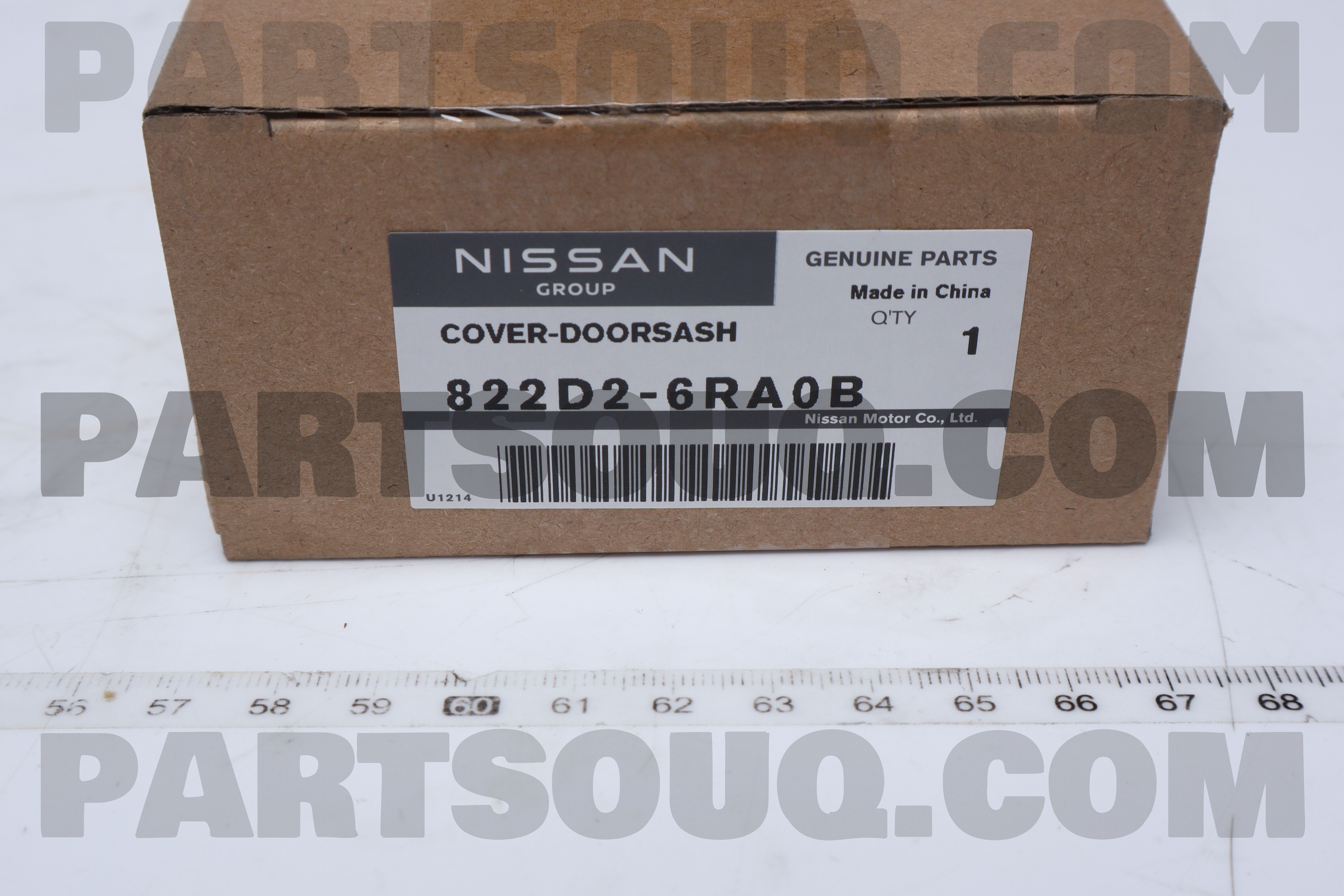 COVER-DOORSASH 822D26RA0B | Nissan Parts | PartSouq
