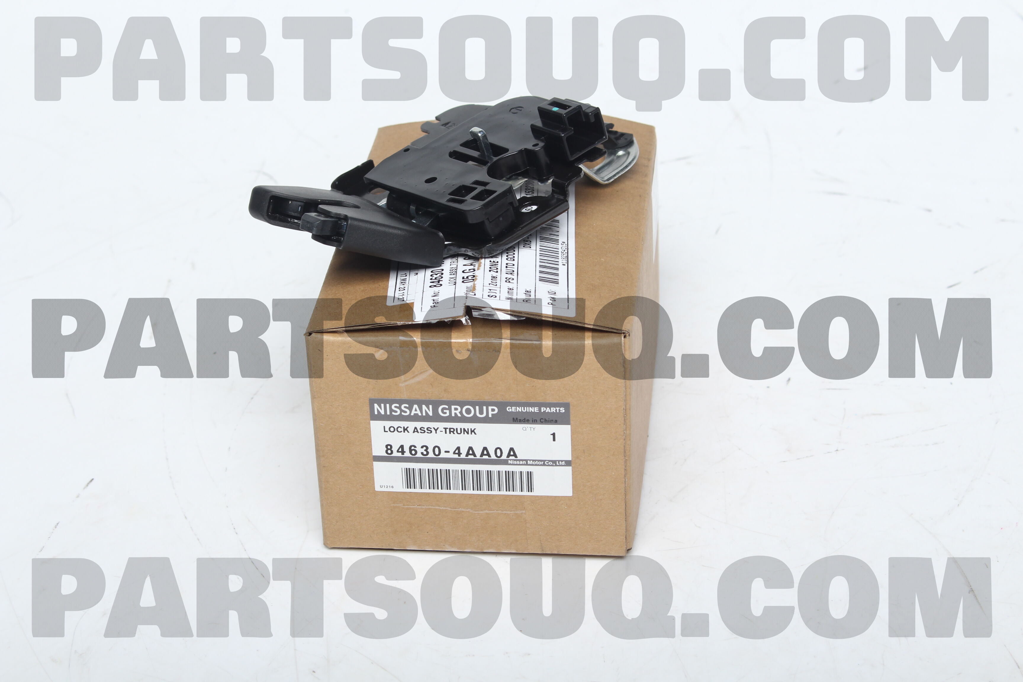 LOCK ASSY TRUNK 846304AA0A | Nissan Parts | PartSouq