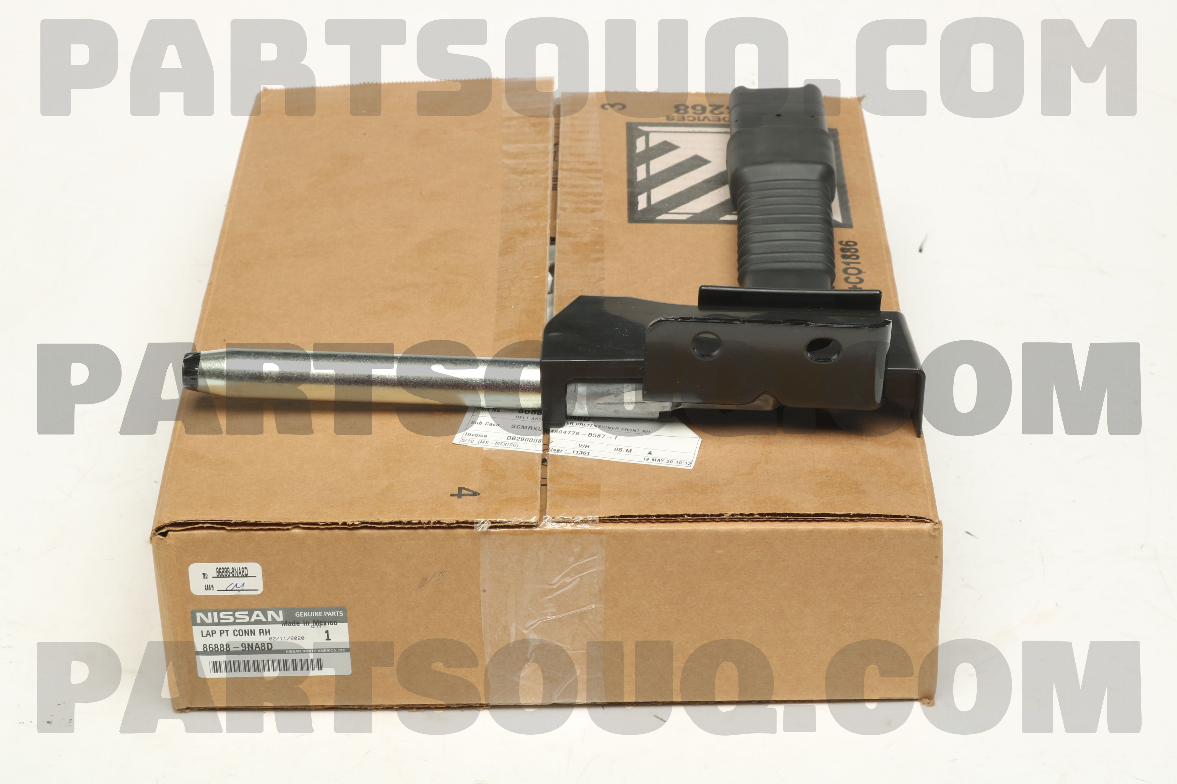 BELT ASSY OUTER,PRETENSIONER FRONT RH 868889NA8D | Nissan Parts | PartSouq
