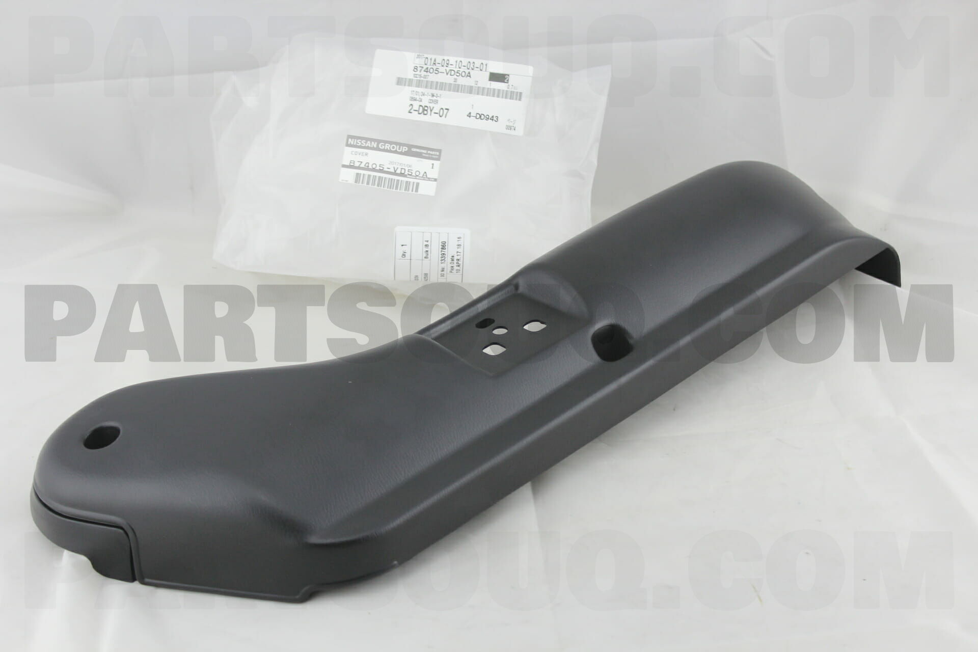 87405VD50A Nissan COVER-RECLINING DEVICE,FRONT SEAT OTR RH