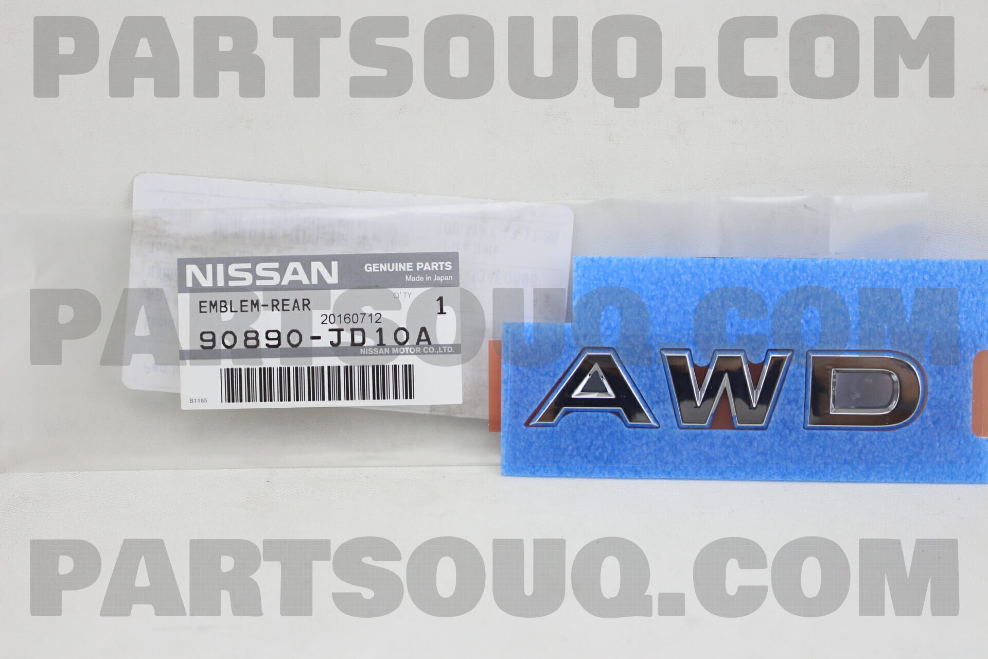 EMBLEMREAR 90890JD10A Nissan Parts PartSouq