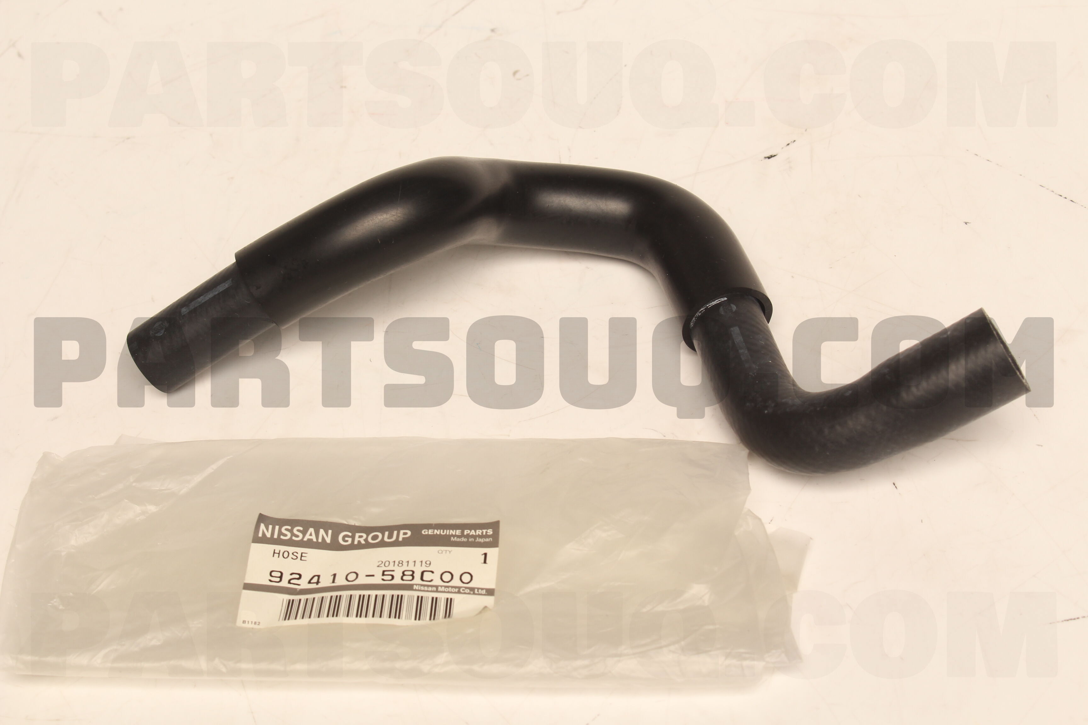 9241058C00 Nissan HOSE-HEATER,OUTLET