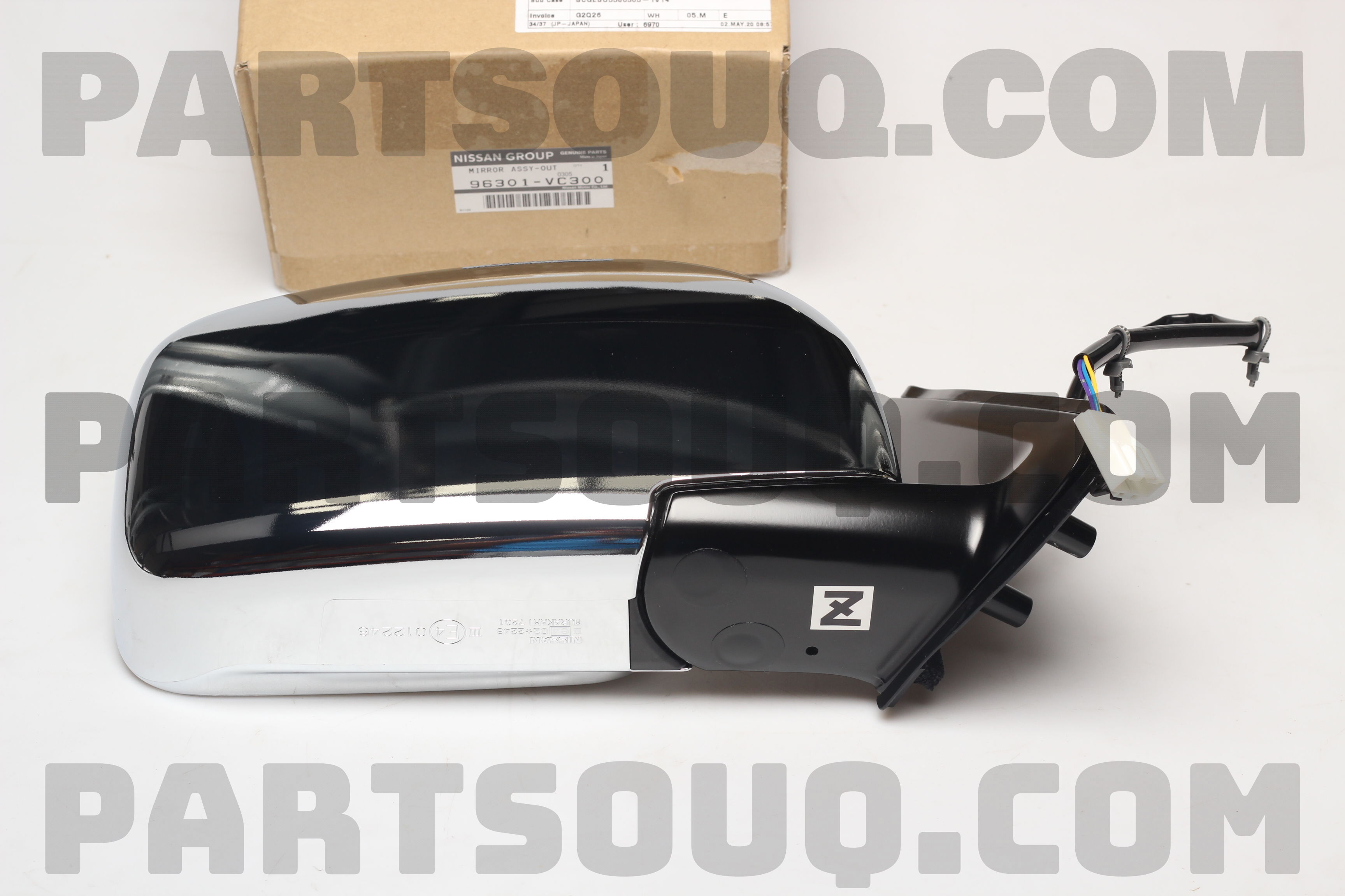 MIRROR ASSY-DOOR,RH 96301VC300 | Nissan Parts | PartSouq