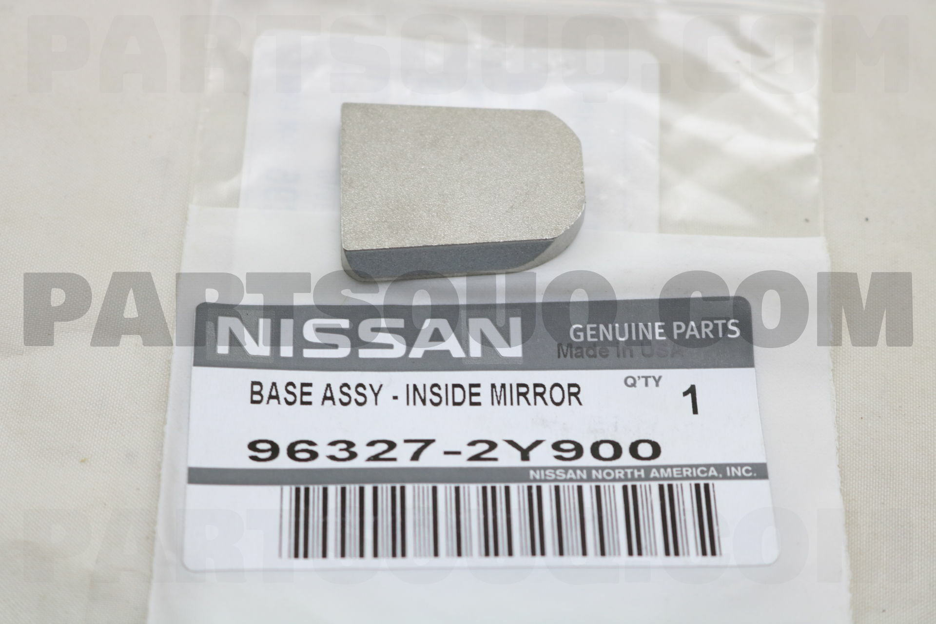BASE ASSY-INSIDE MIRROR 963272Y900 | Nissan Parts | PartSouq