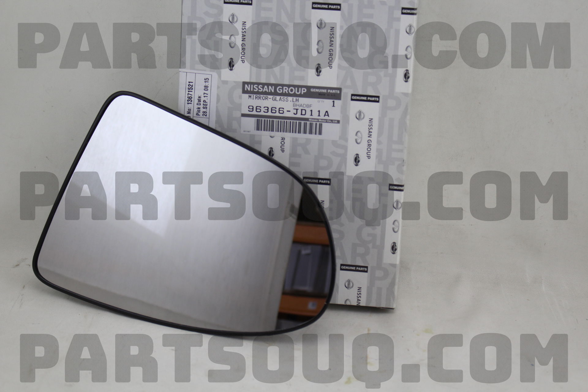 GLASS-MIRROR,LH 96366JD11A | Nissan Parts | PartSouq