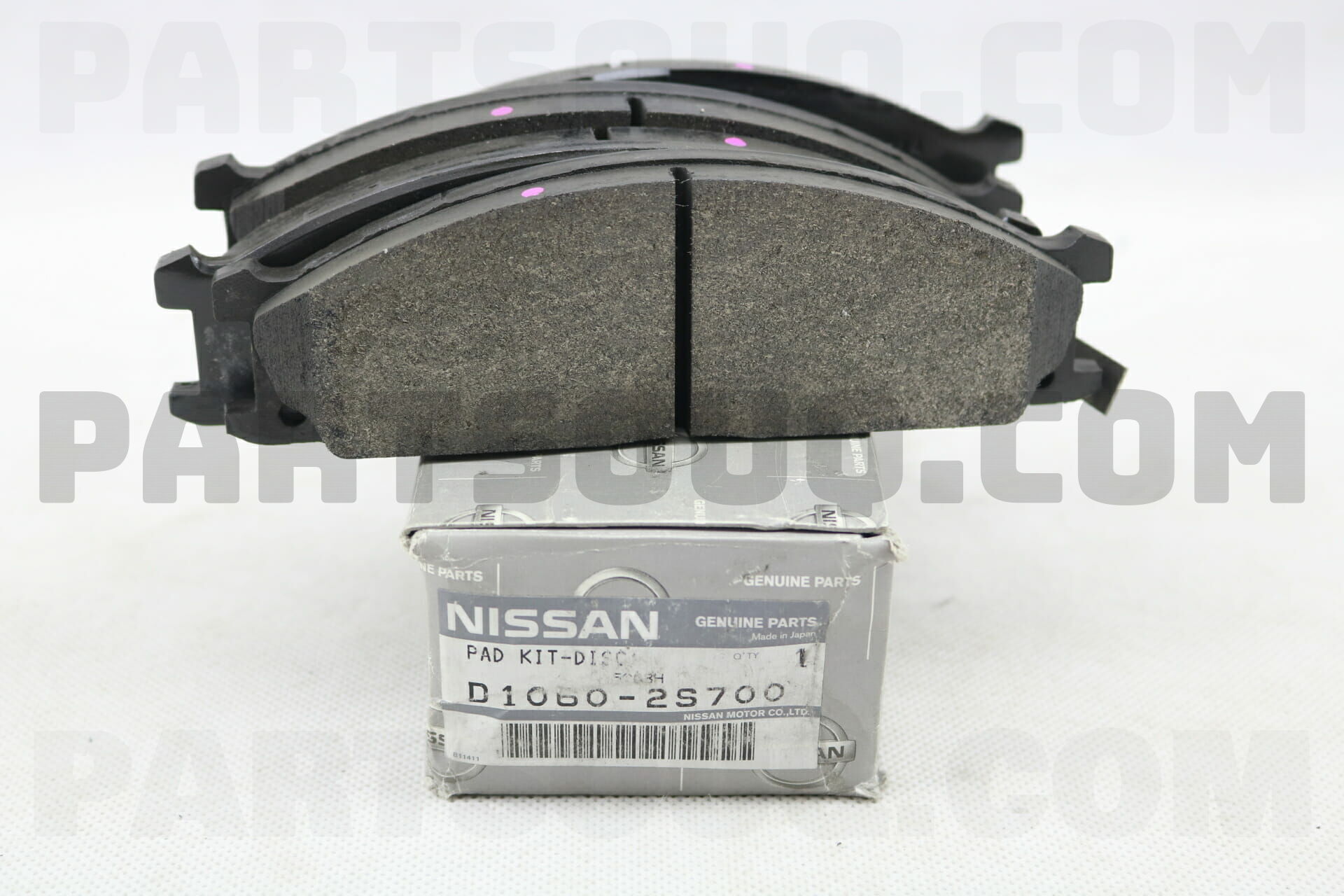 D10602S700 Nissan PAD KIT-DISC BRAKE