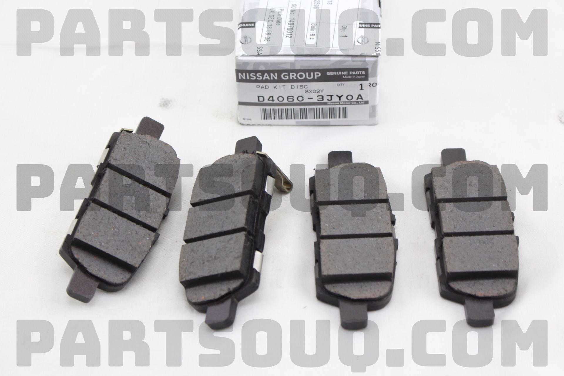 PAD KIT-DISC D40603JY0B | Nissan Parts | PartSouq