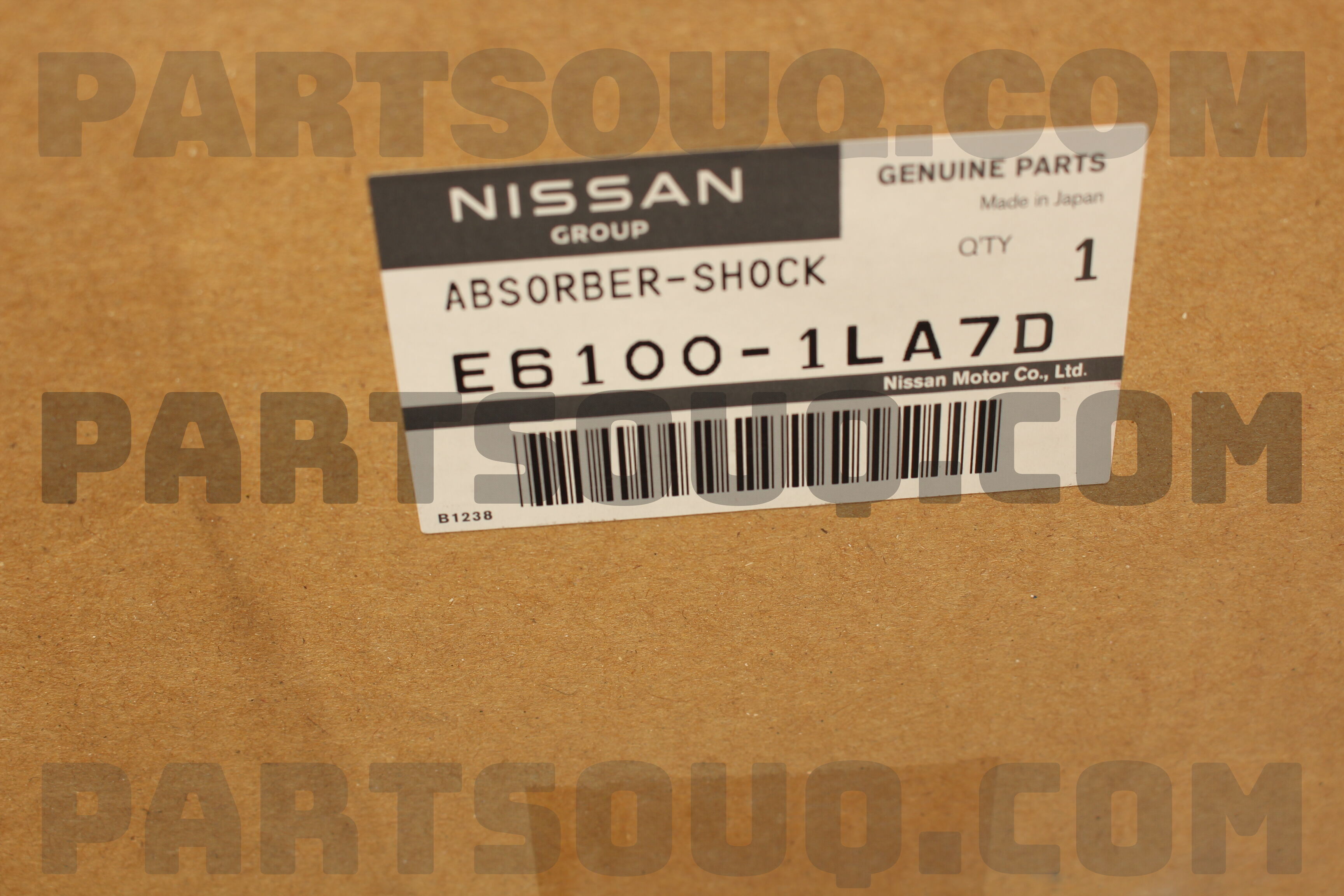 見逃し厳禁！おトクな ABSORBER-SHOCK E61001LA7D PartSouq | Parts Nissan | チャーム