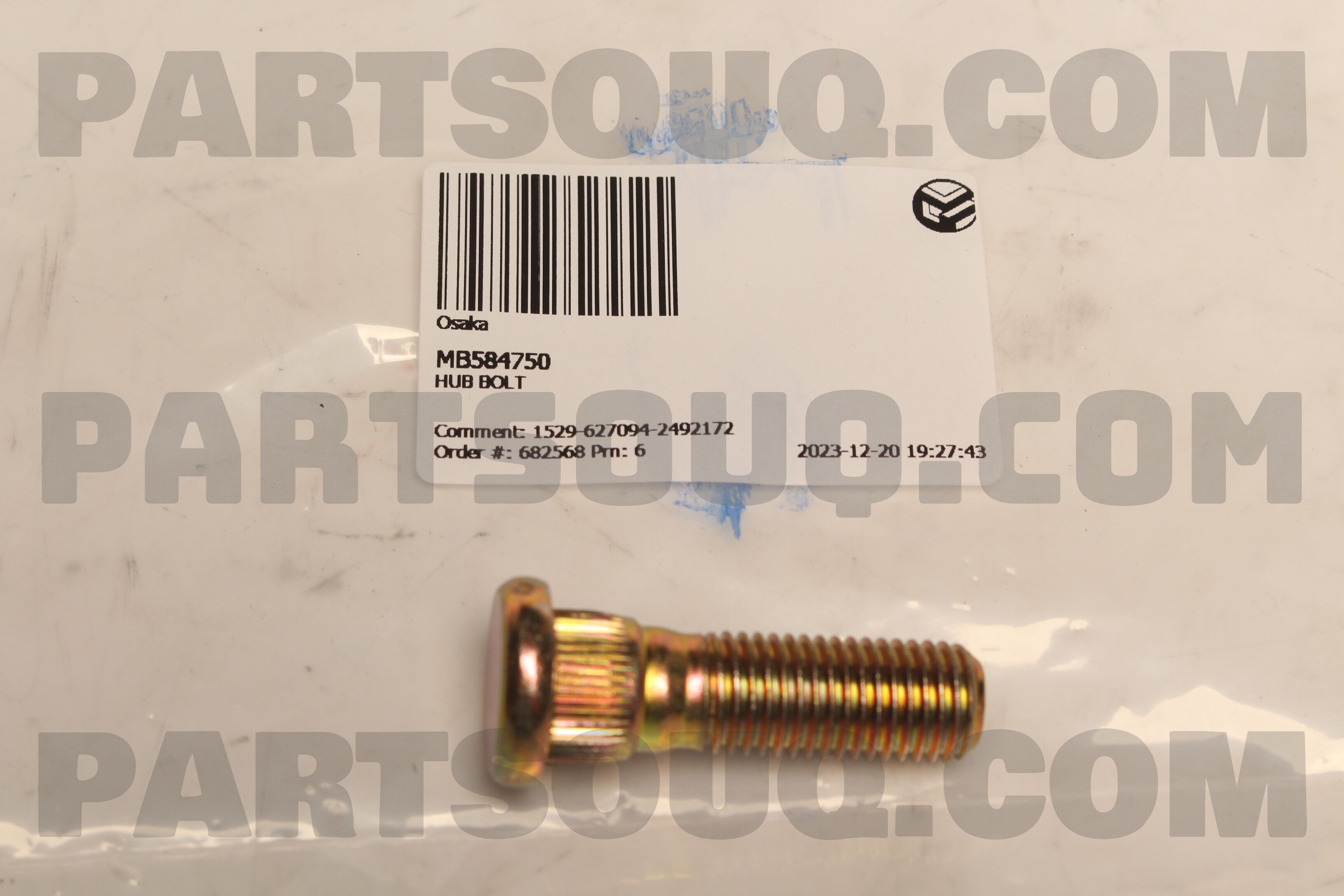 HUB BOLT MB584750 | Osaka Parts | PartSouq