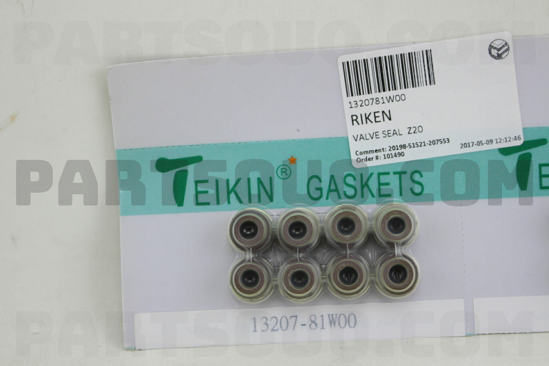 VALVE SEAL Z20 1320781W00 | RIKEN Parts | PartSouq VALVE SEAL Z20 1320781W00 | RIKEN Parts | PartSouq
