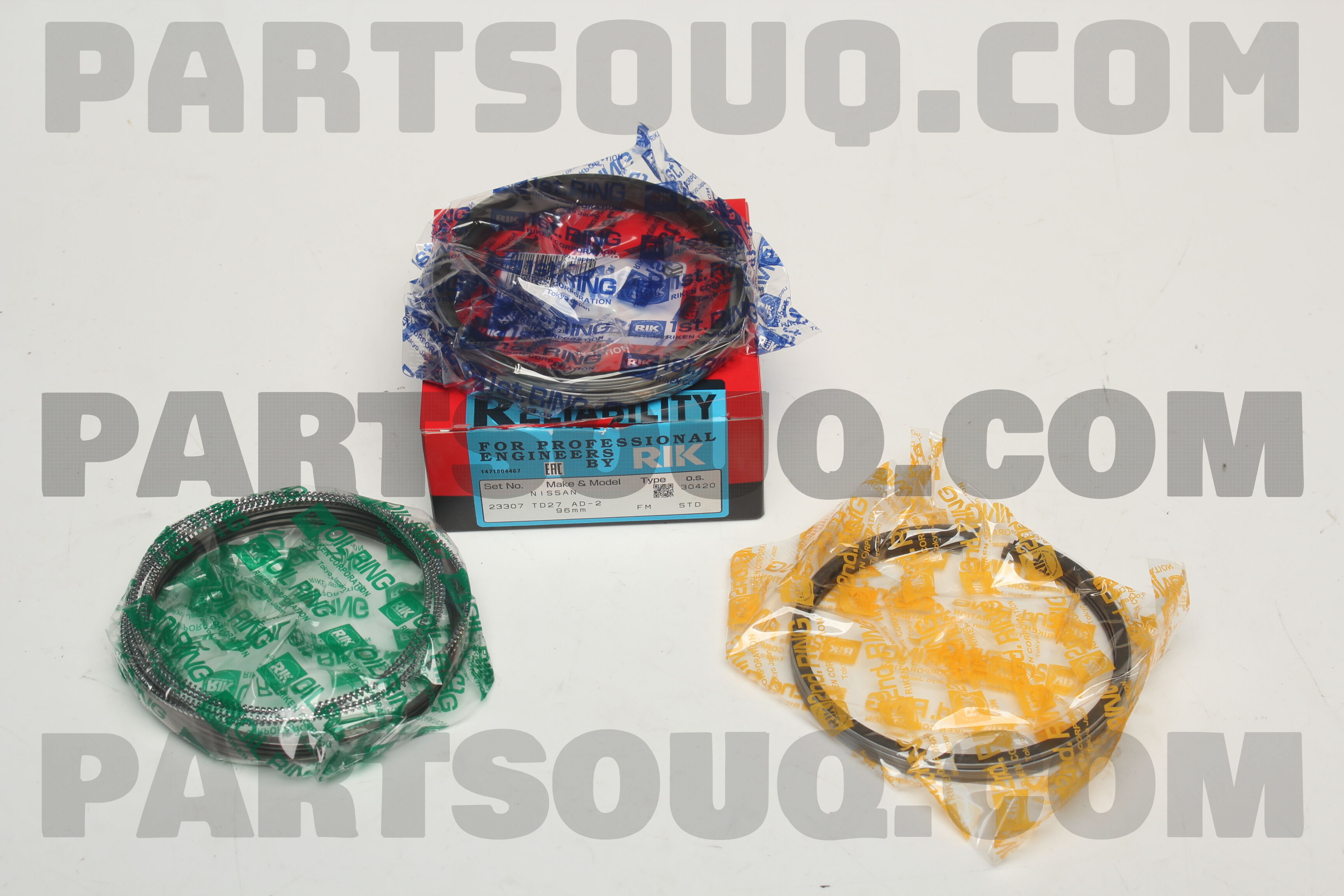 RING SET-PISTON 120336T010 | Nissan Parts | PartSouq