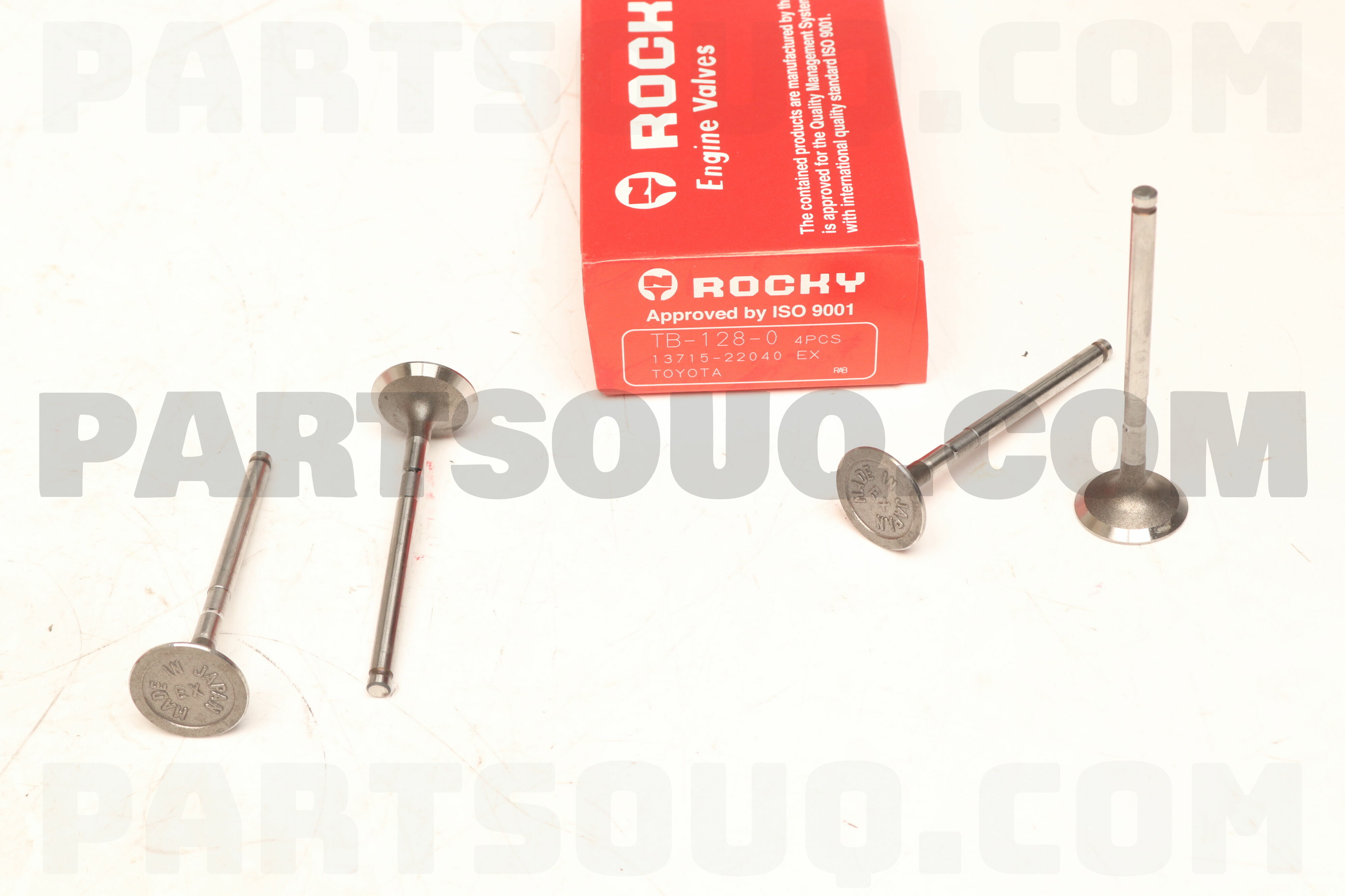 JUNMO-AUTO 1PCS exhaust valve 8 OEM 13715-22030 1371522030