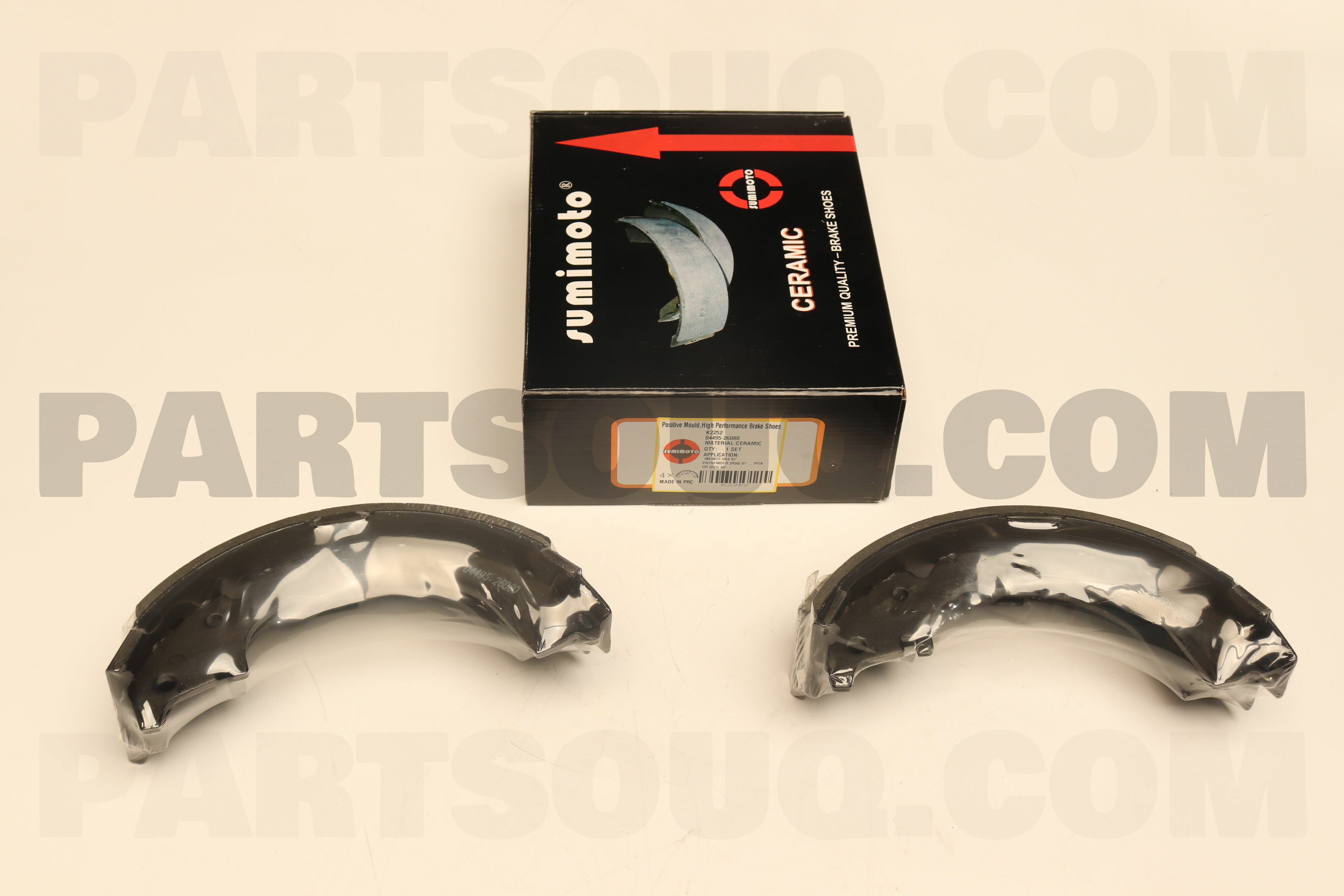 ロピア 爆買い BRAKE SHOE PartSouq | Parts SUMIMOTO | K2252 YN61R CER アクセサリー