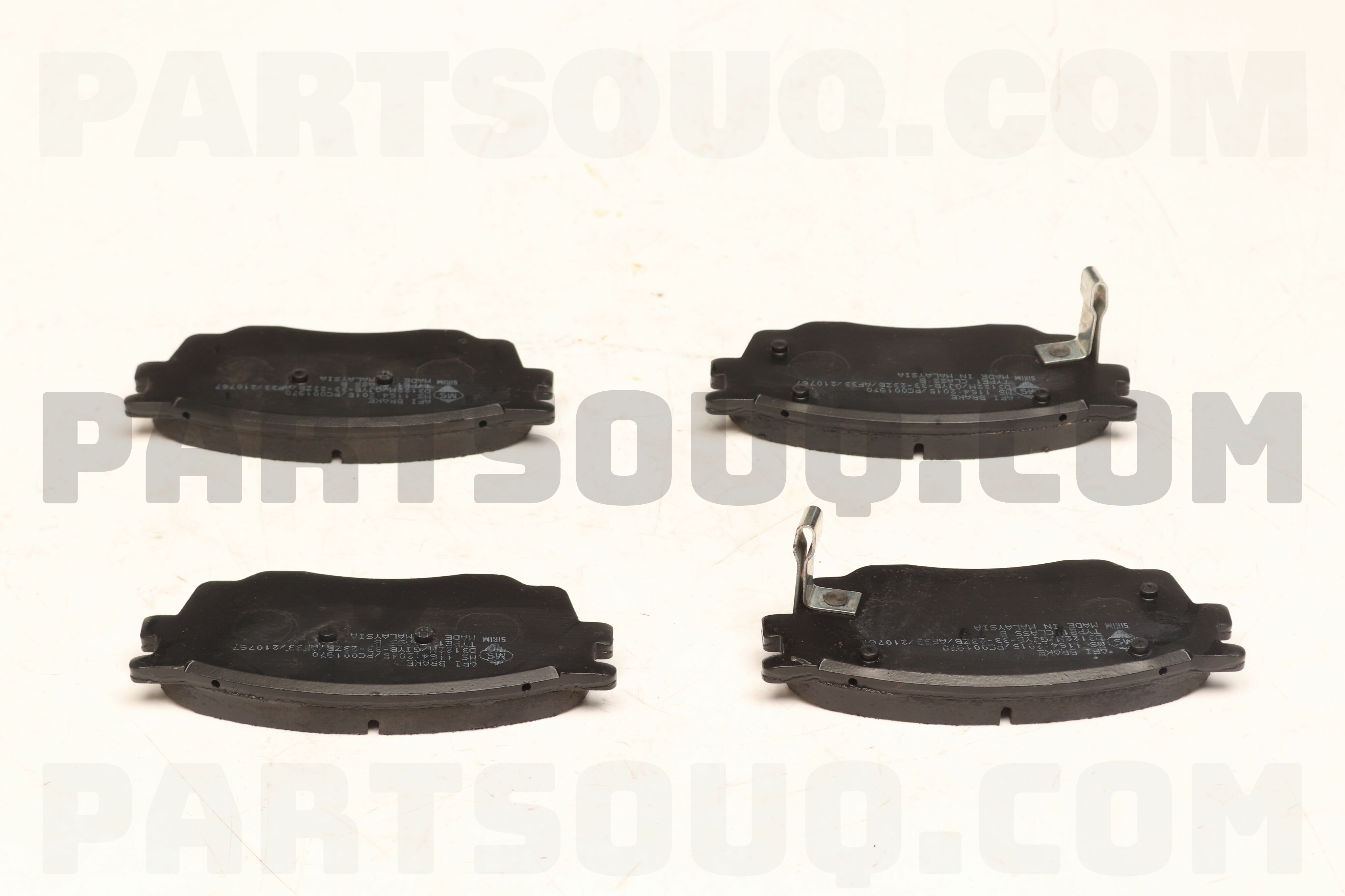 PAD SUB SET,FRT CALIPER G2YD3328Z Mazda Parts PartSouq