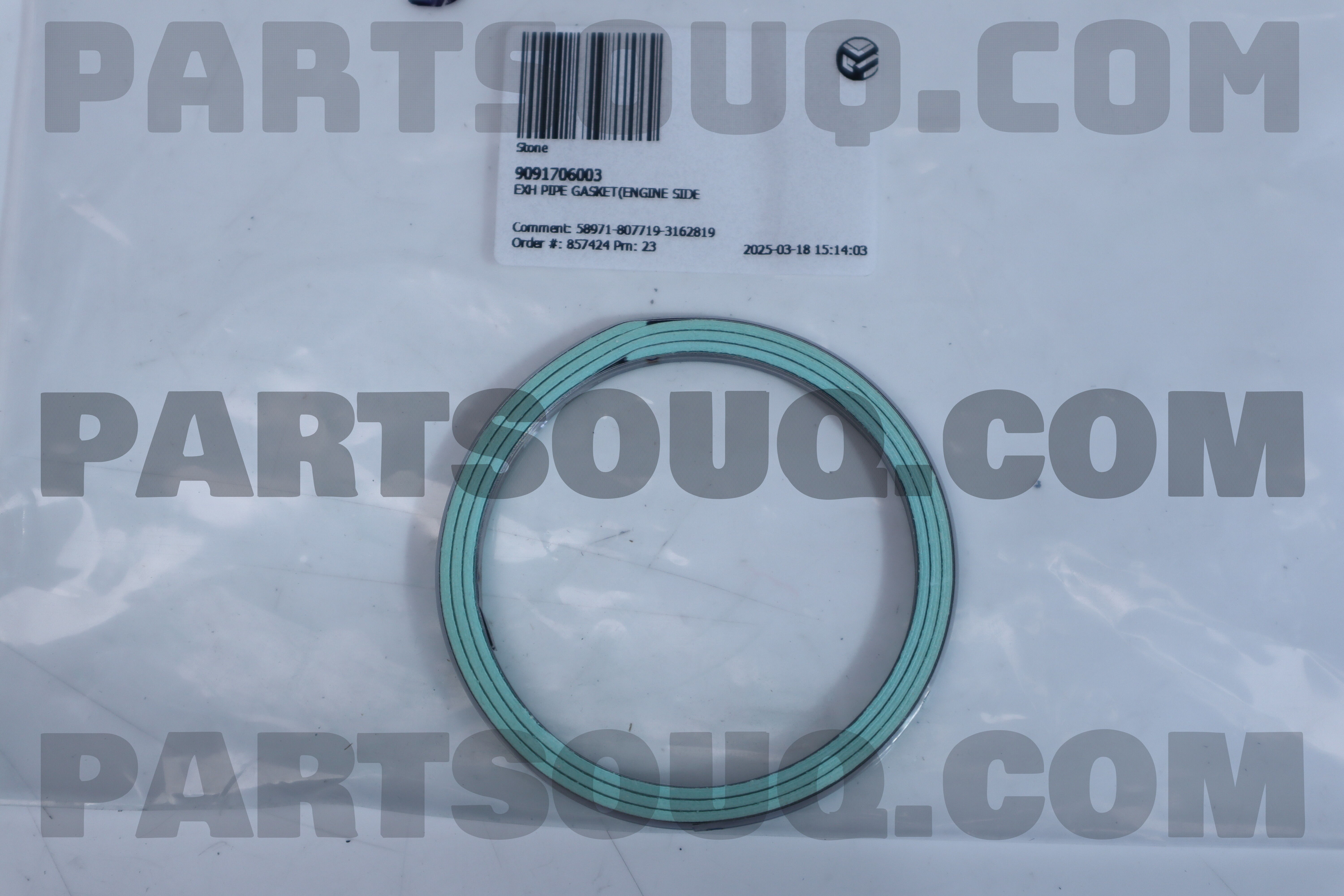 GASKET, EXHAUST PIPE 9091706056 | Toyota Parts | PartSouq