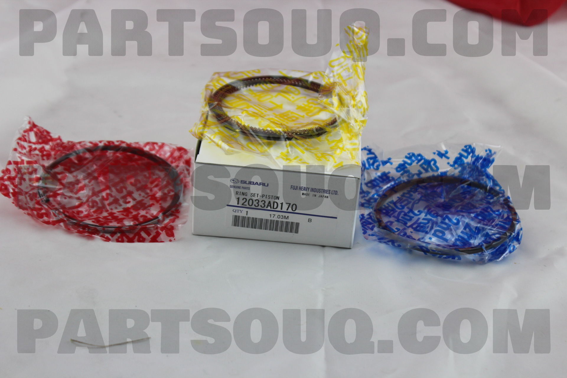 RING SET PISTON 12033AD170 | Subaru Parts | PartSouq