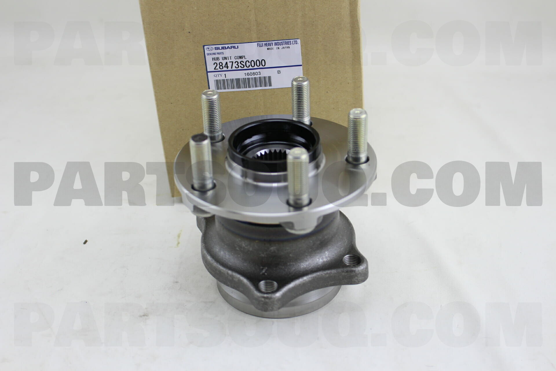 Subaru shop parts hub