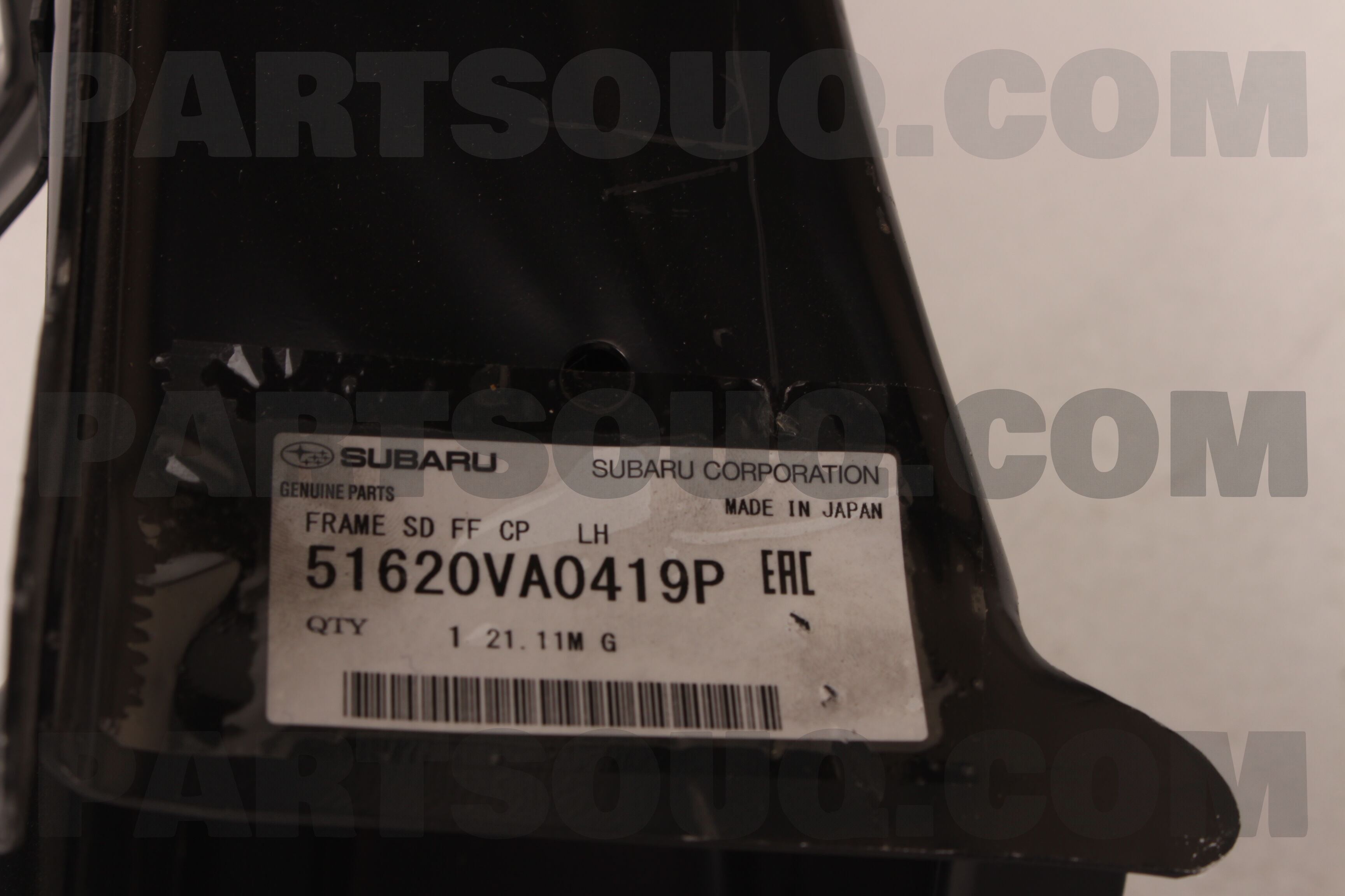 見事な創造力 FRAME SD PartSouq | Parts Subaru | 51620VA0419P LH CP FF コレクション