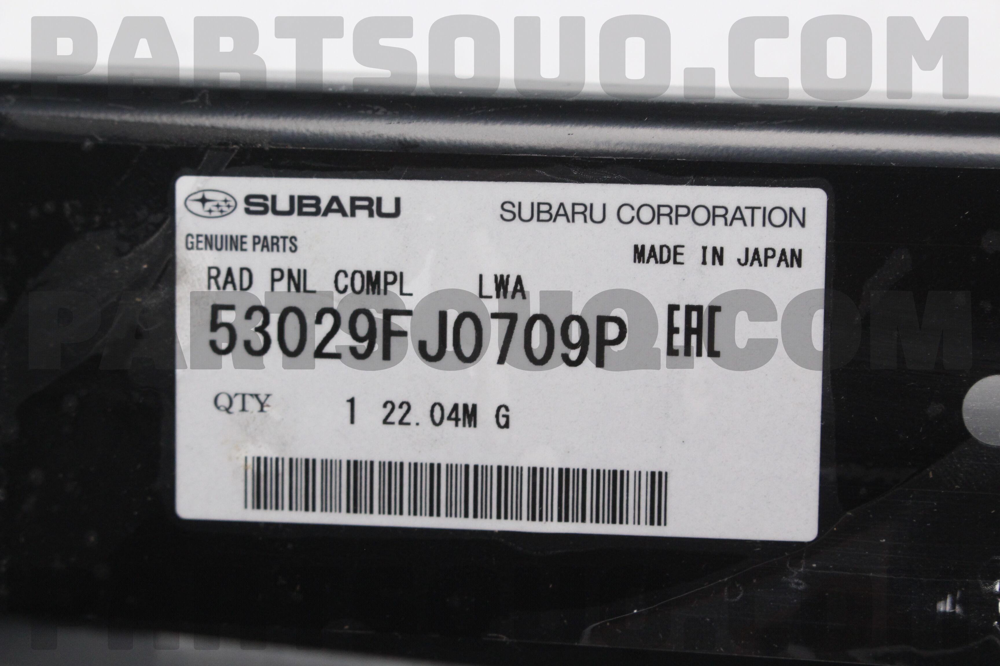 RAD PNL COMPL LWA 53029FJ0709P | Subaru Parts | PartSouq RAD PNL COMPL LWA 53029FJ0709P | Subaru Parts | PartSouq