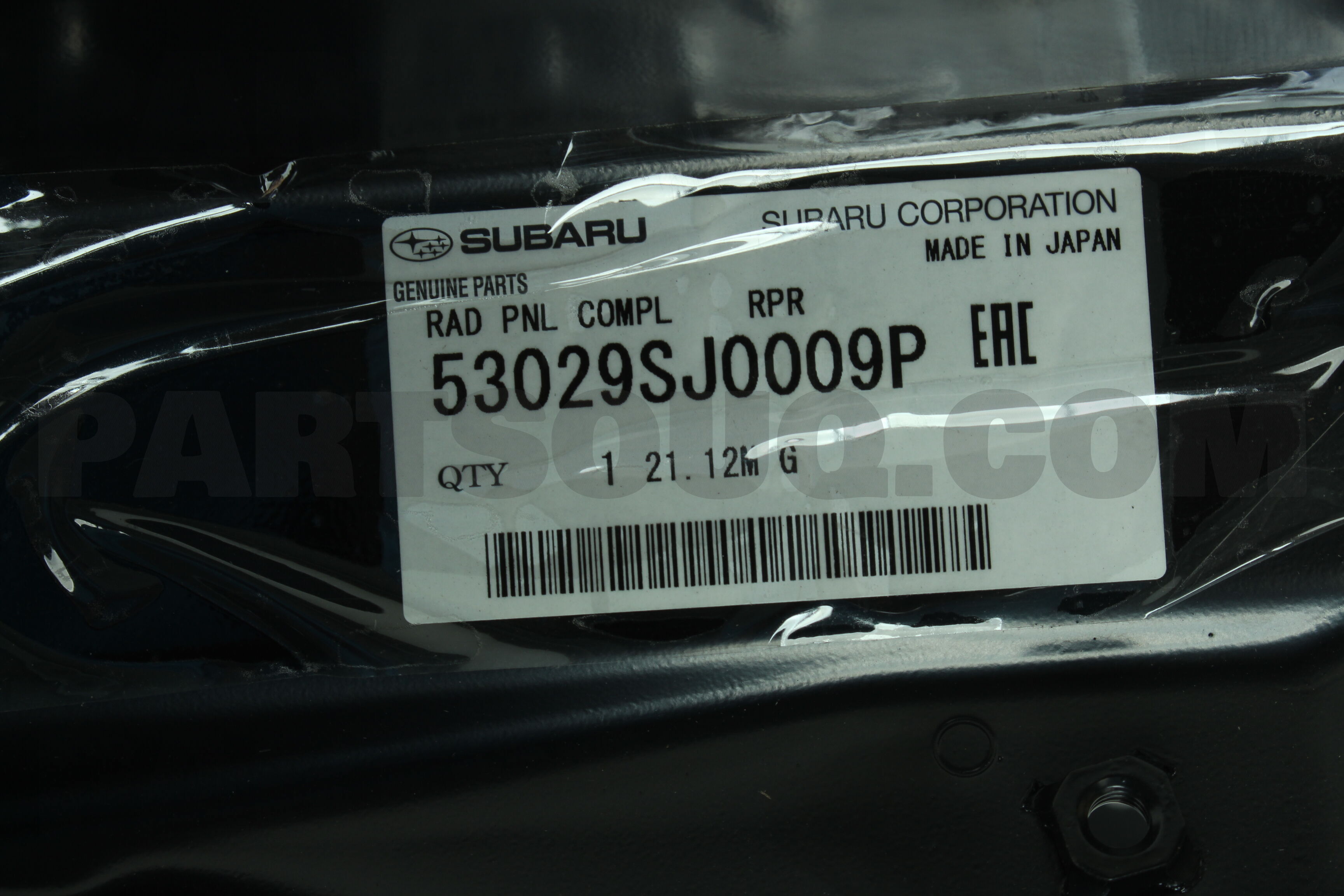 RAD PNL COMPL RPR 53029SJ0009P | Subaru Parts | PartSouq
