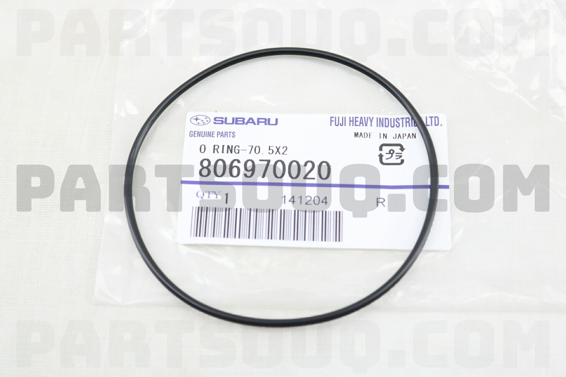 O RING-70.5X2 806970020 | Subaru Parts | PartSouq