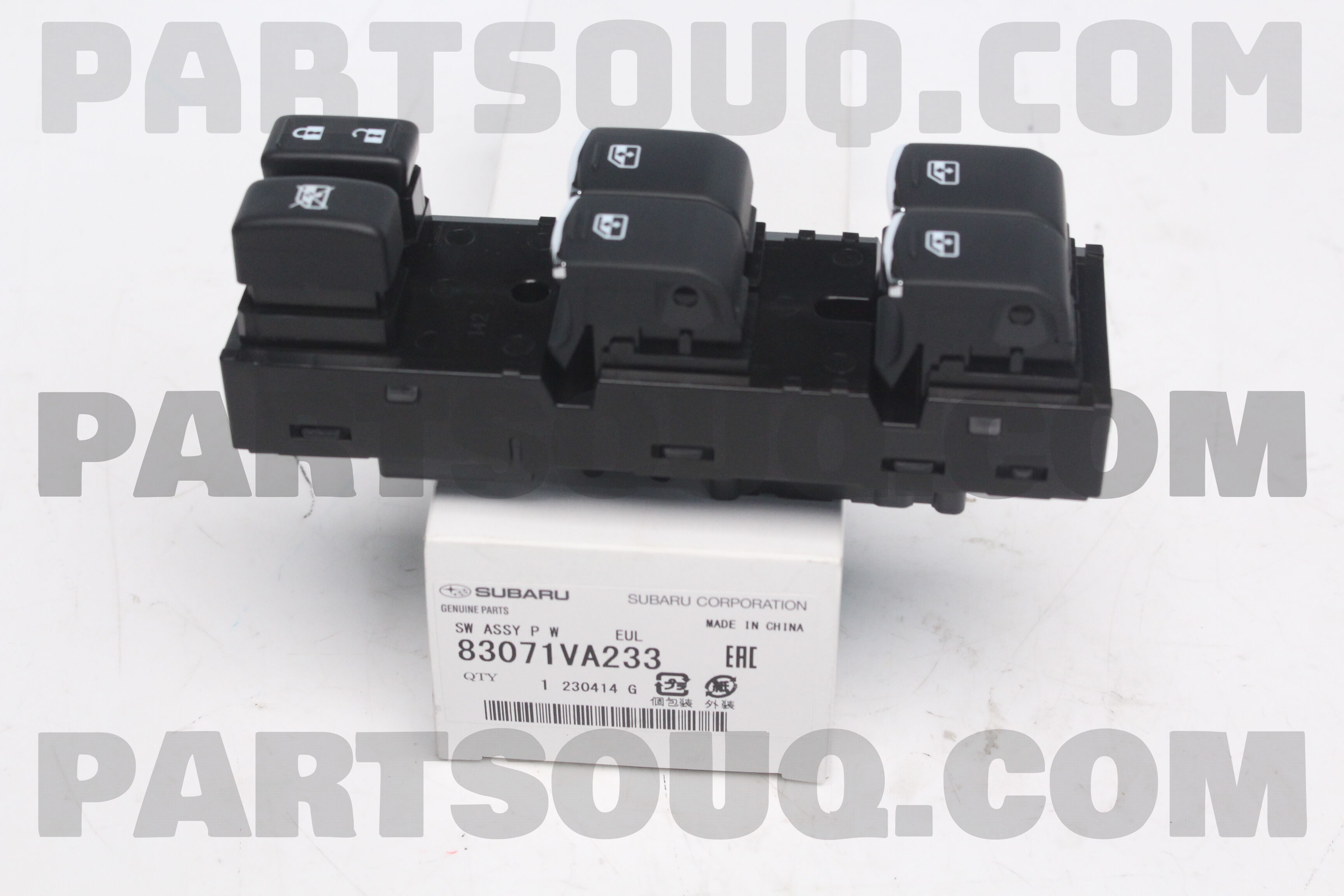 SW ASSY P W EUL 83071VA233 | Subaru Parts | PartSouq