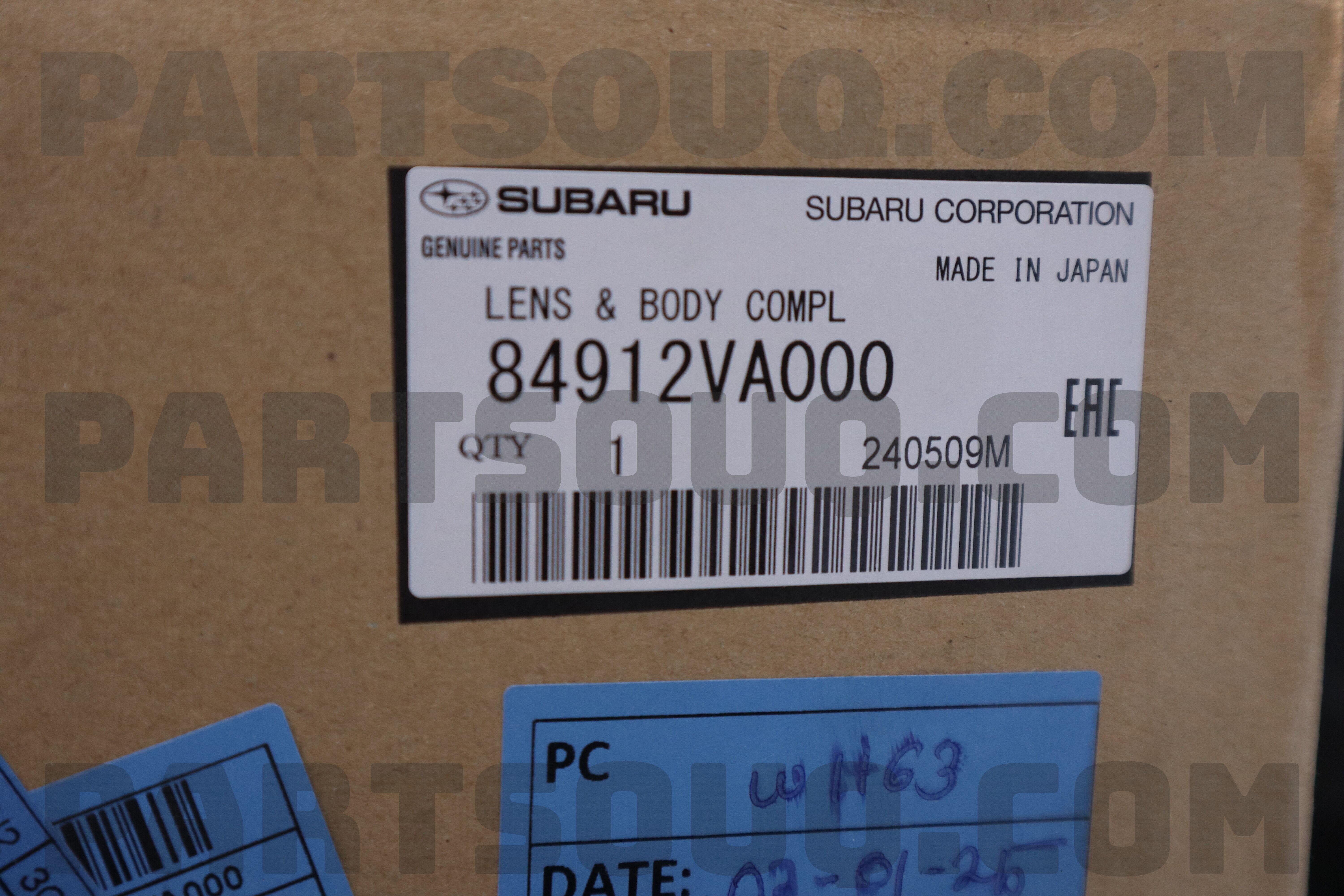 LENS & BODY COMPL 84912VA000 | Subaru Parts | PartSouq