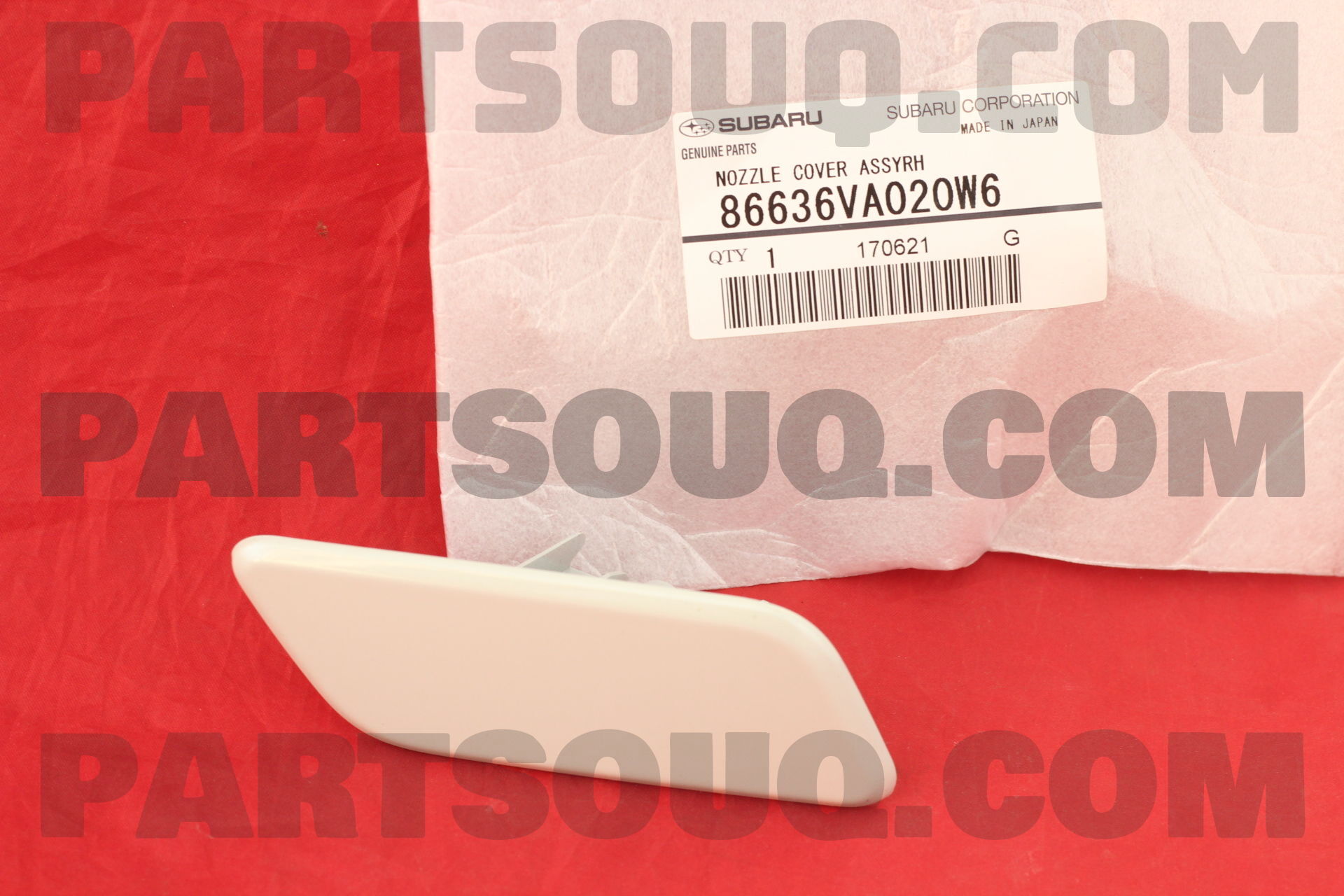 NOZZLE COVER ASSYRH 86636VA020W6 | Subaru Parts | PartSouq